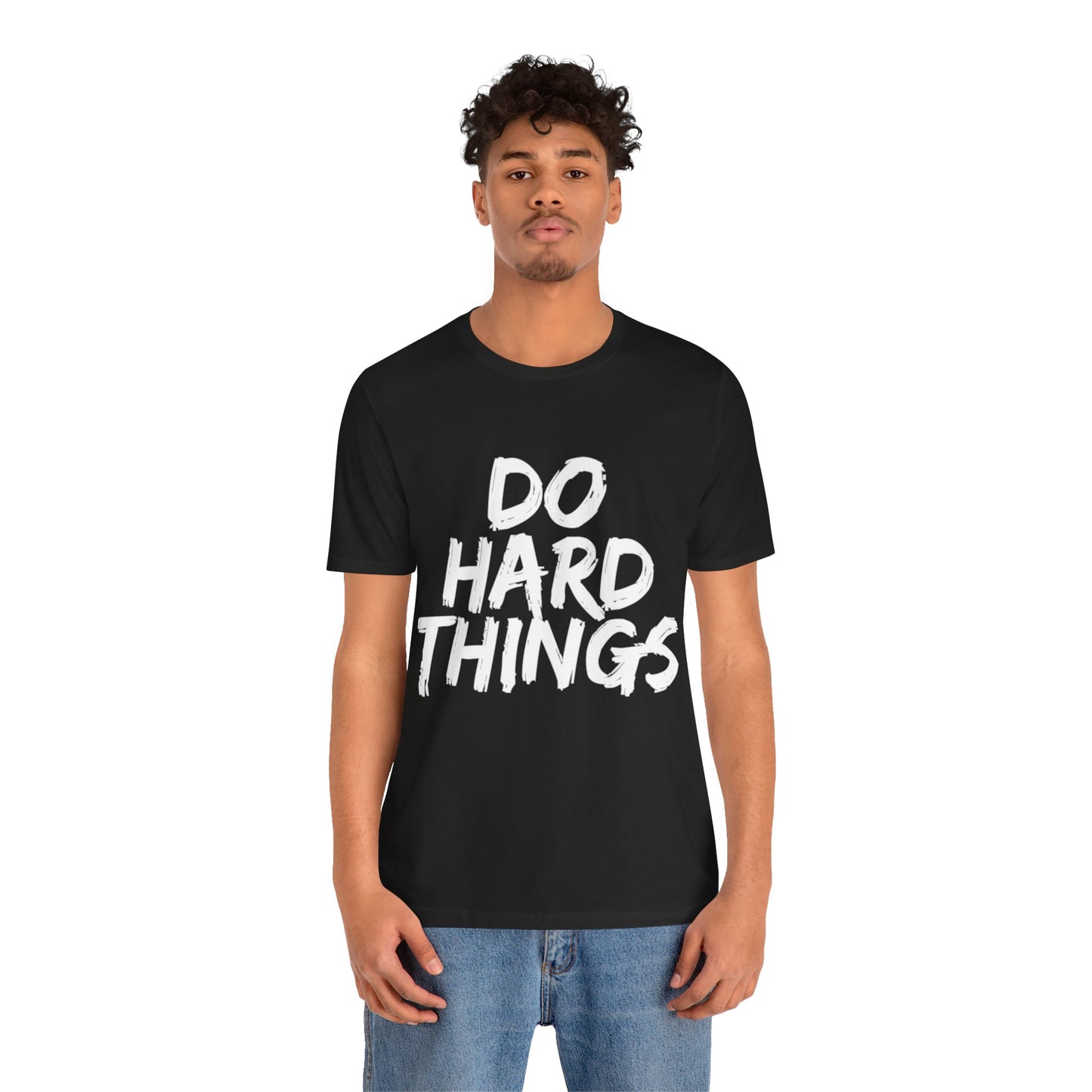 "Do Hard Things T-Shirt | Bold Faith Apparel by The Holy Fight"