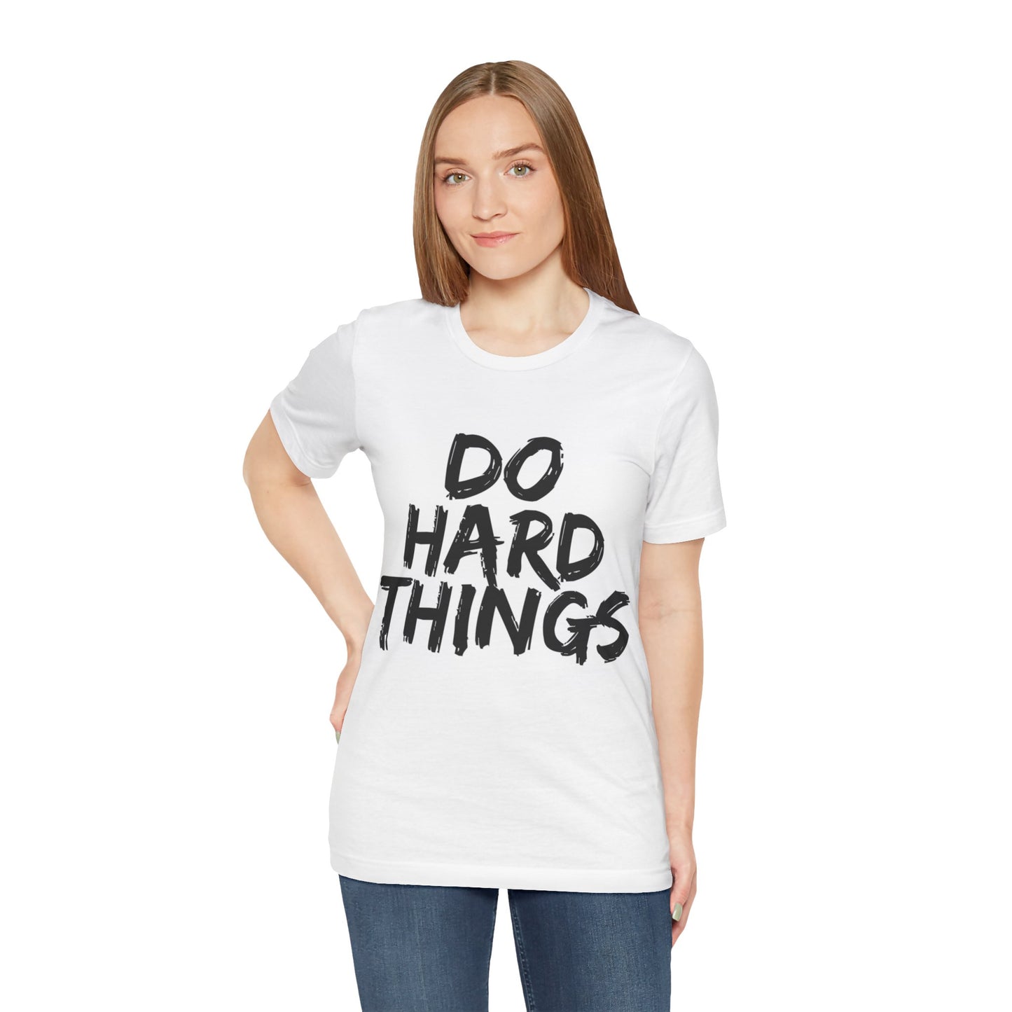 "Do Hard Things T-Shirt | Bold Faith Apparel by The Holy Fight"