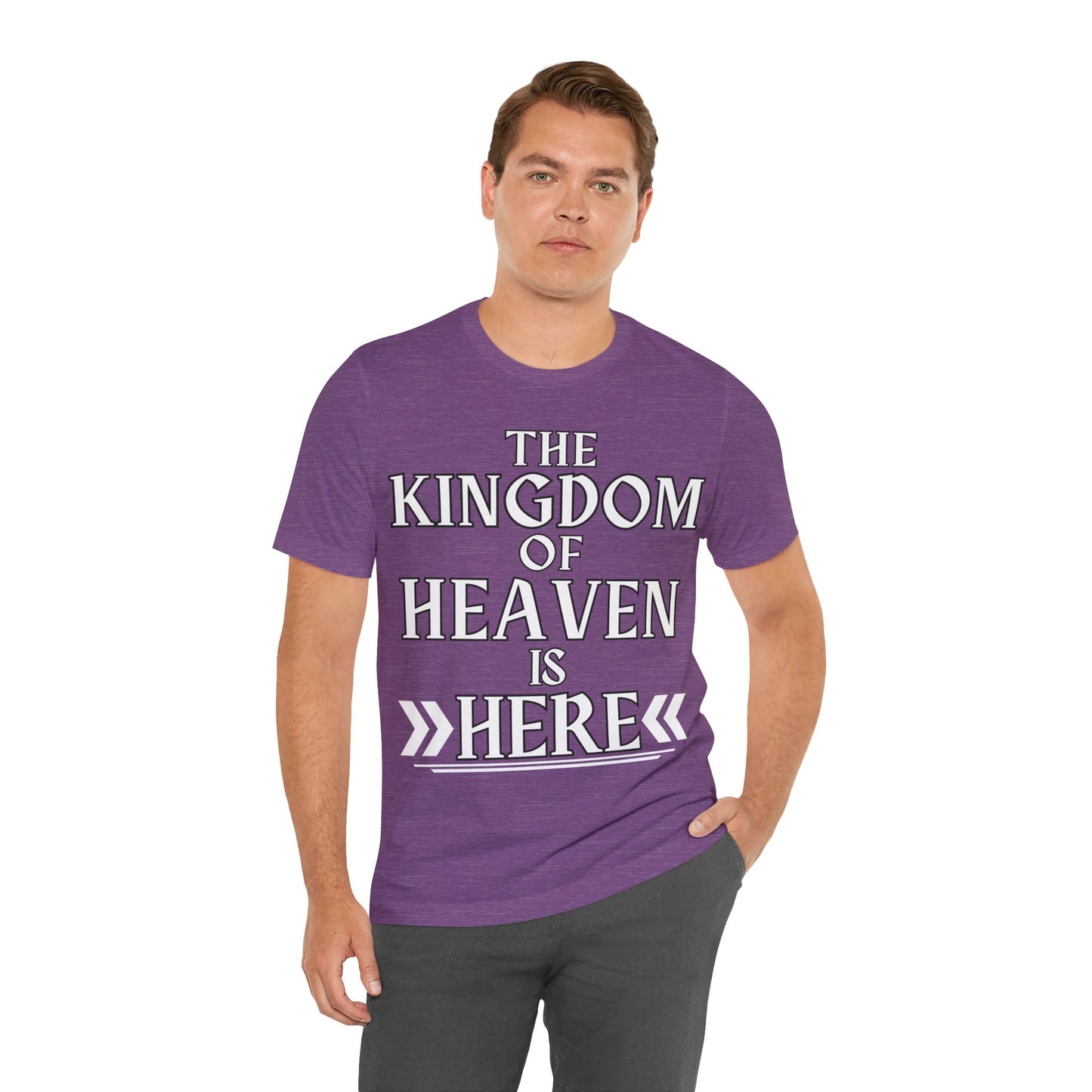 The Holy Fight “The Kingdom of Heaven is Here” Bold Christian T-Shirt
