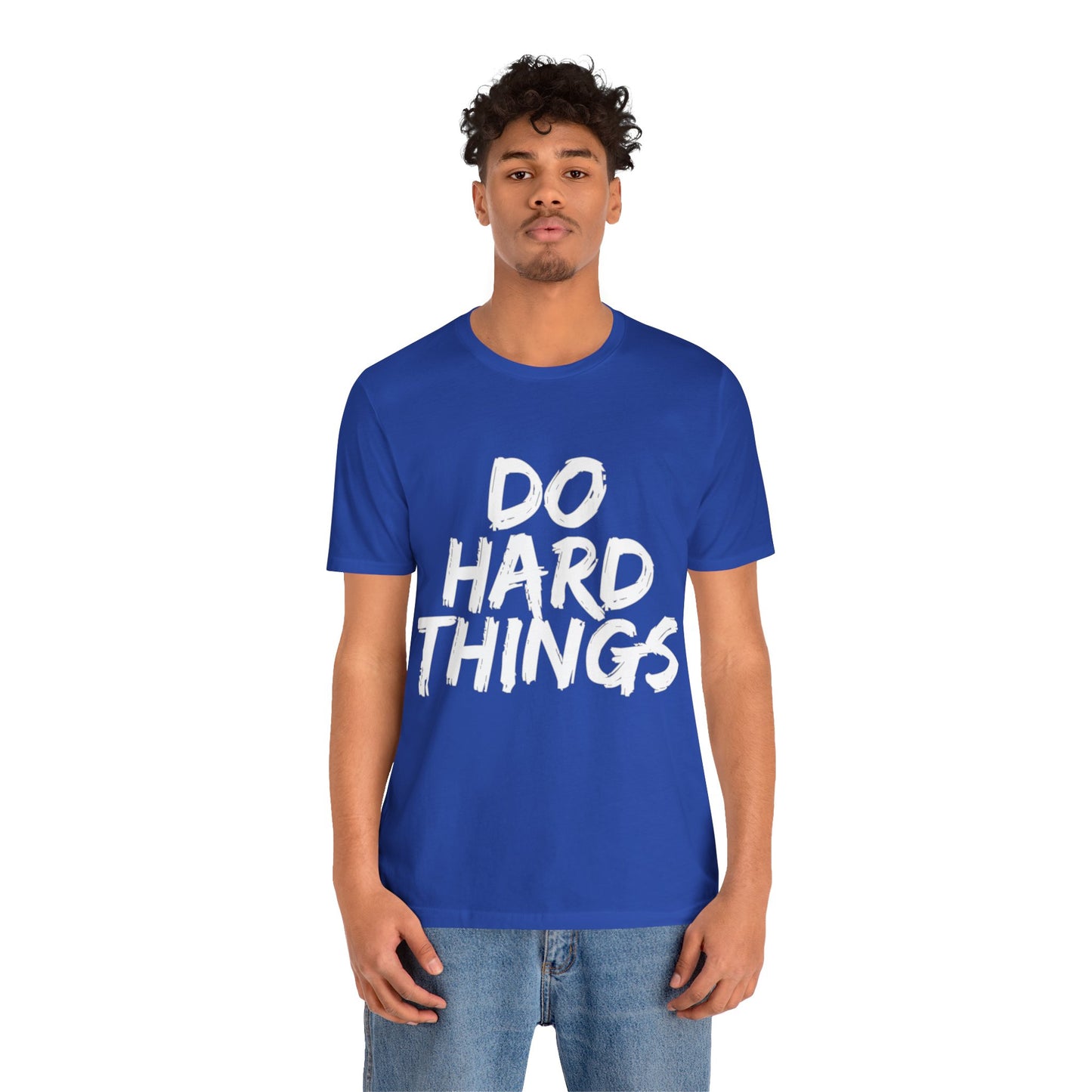 "Do Hard Things T-Shirt | Bold Faith Apparel by The Holy Fight"