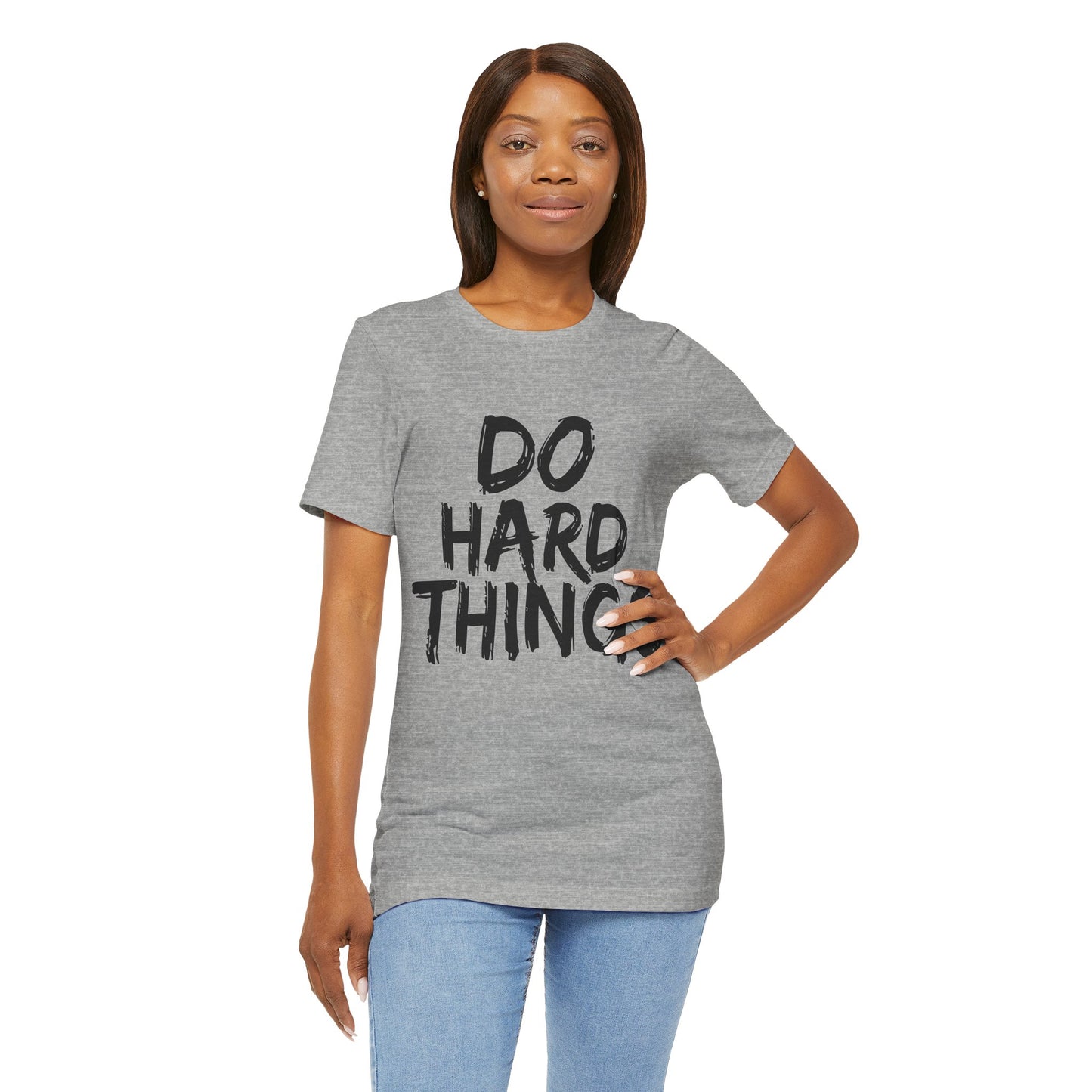 "Do Hard Things T-Shirt | Bold Faith Apparel by The Holy Fight"
