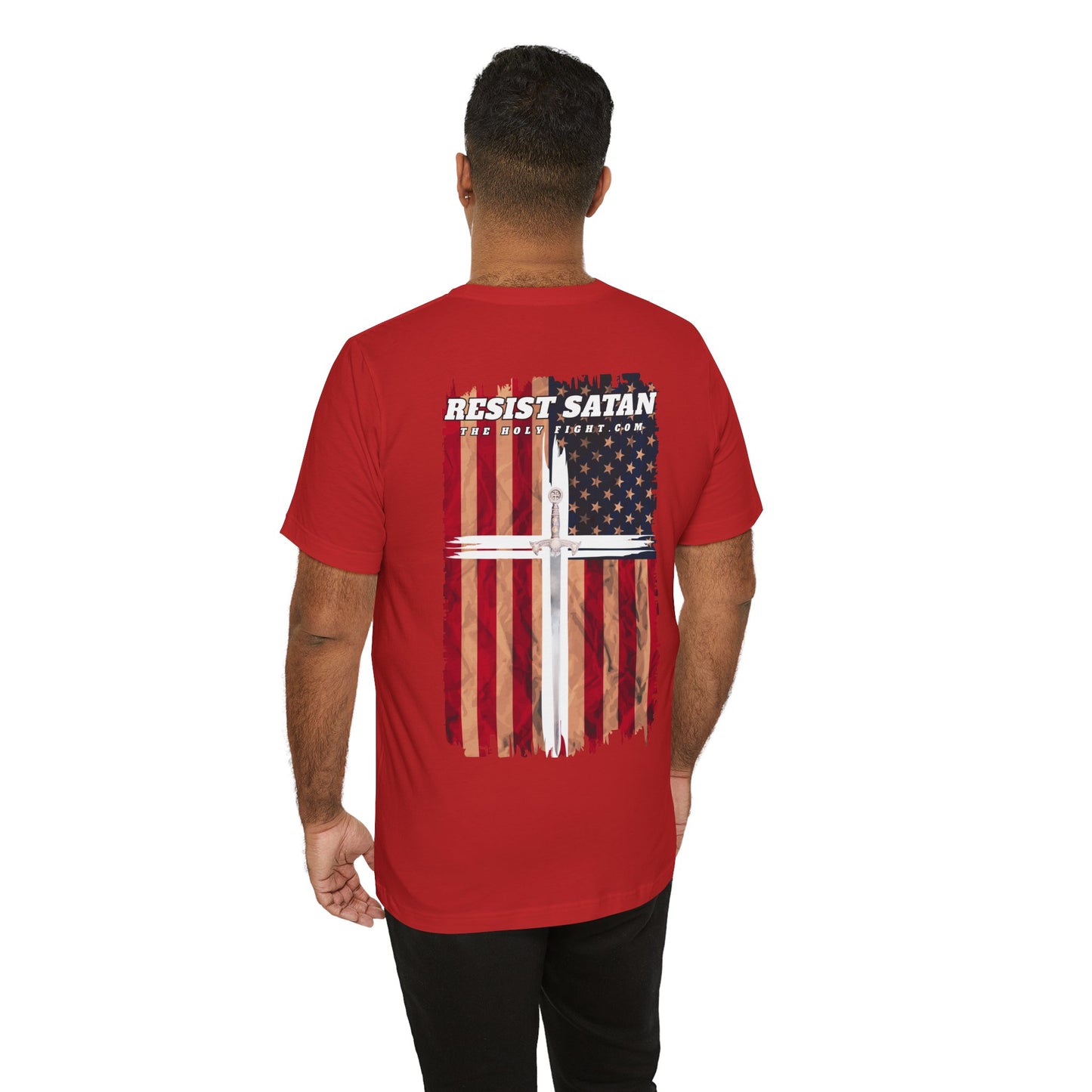 Christian Tee - Evil Must Not Be Coddled - Christian Warrior Apparel by The Holy Fight
