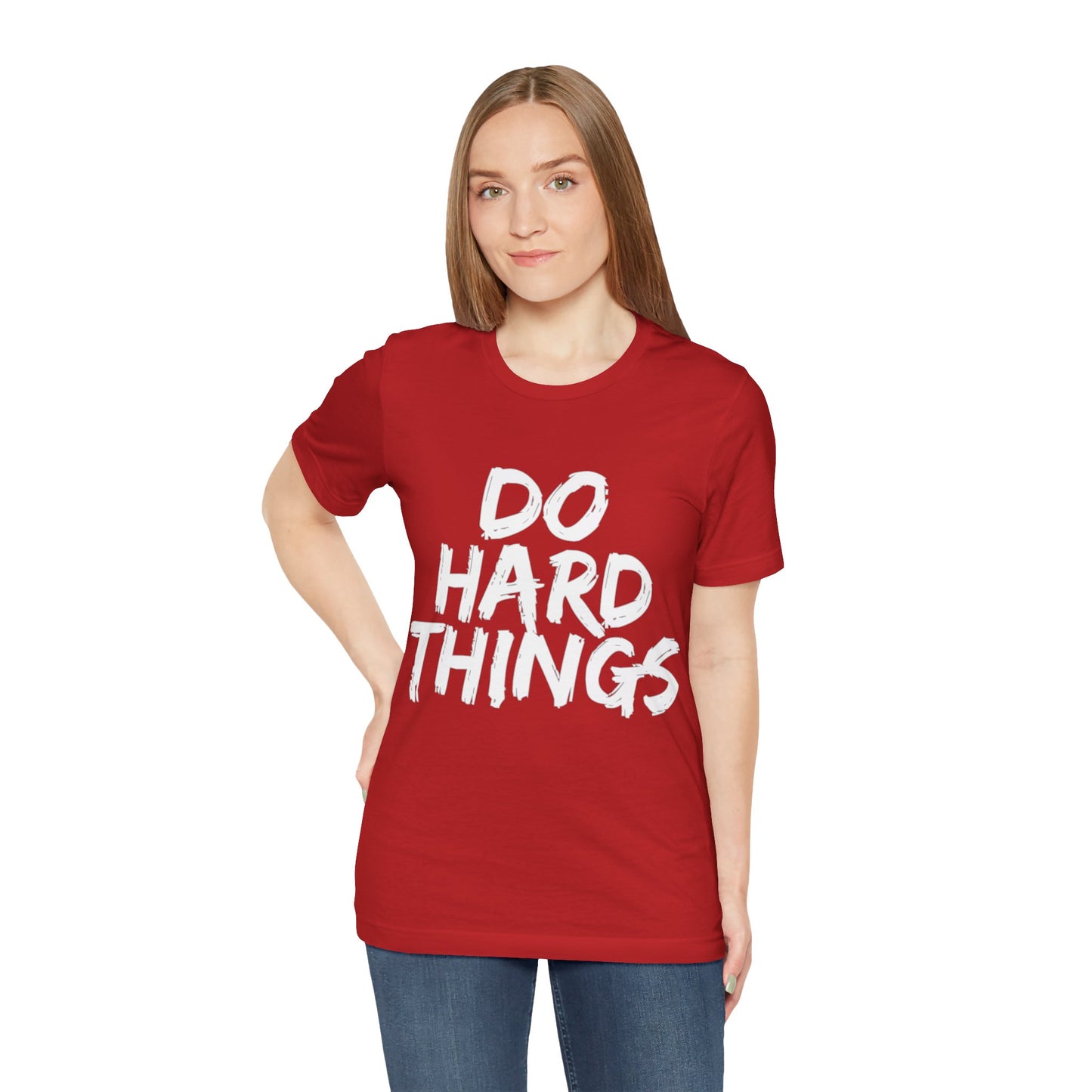 "Do Hard Things T-Shirt | Bold Faith Apparel by The Holy Fight"