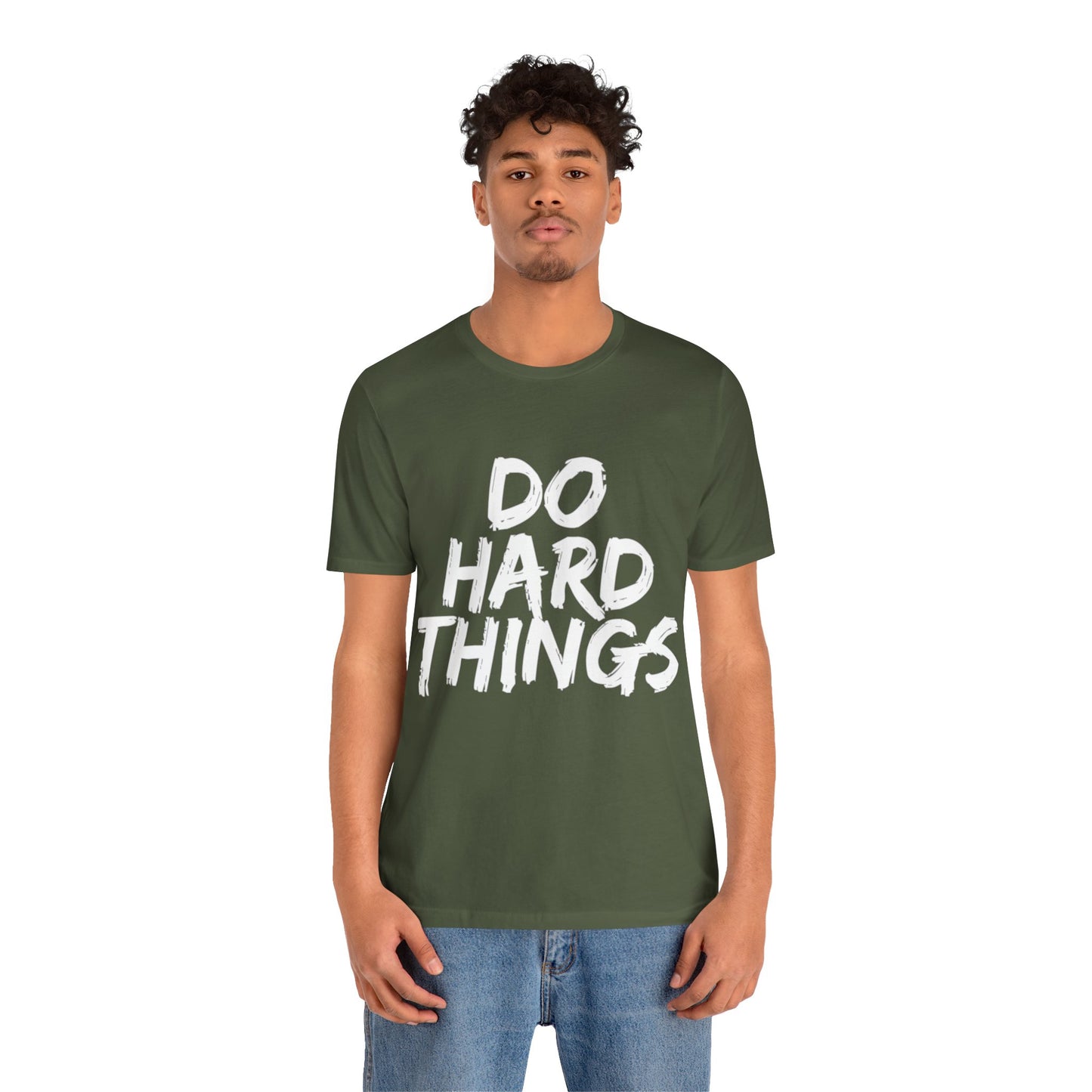 "Do Hard Things T-Shirt | Bold Faith Apparel by The Holy Fight"