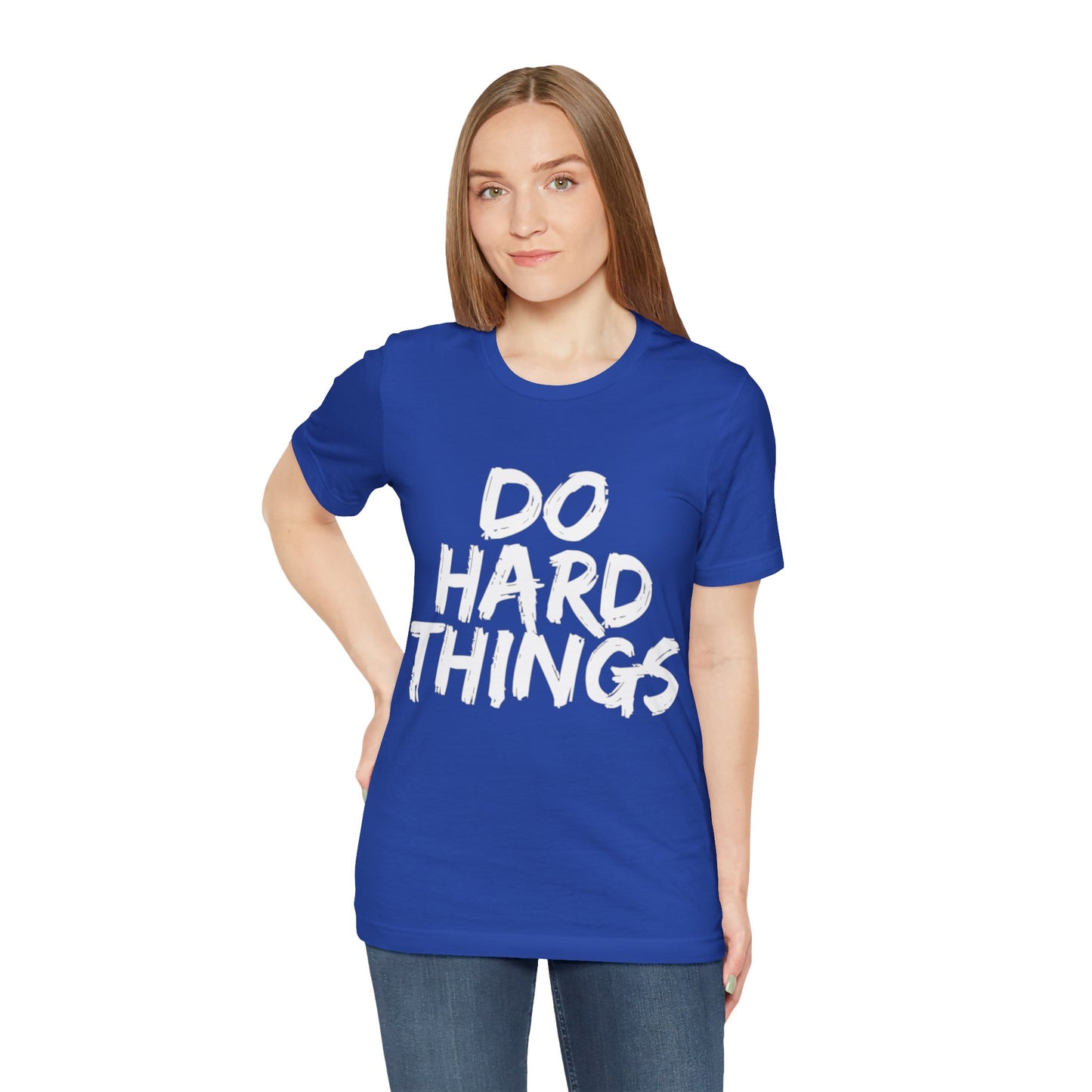 "Do Hard Things T-Shirt | Bold Faith Apparel by The Holy Fight"
