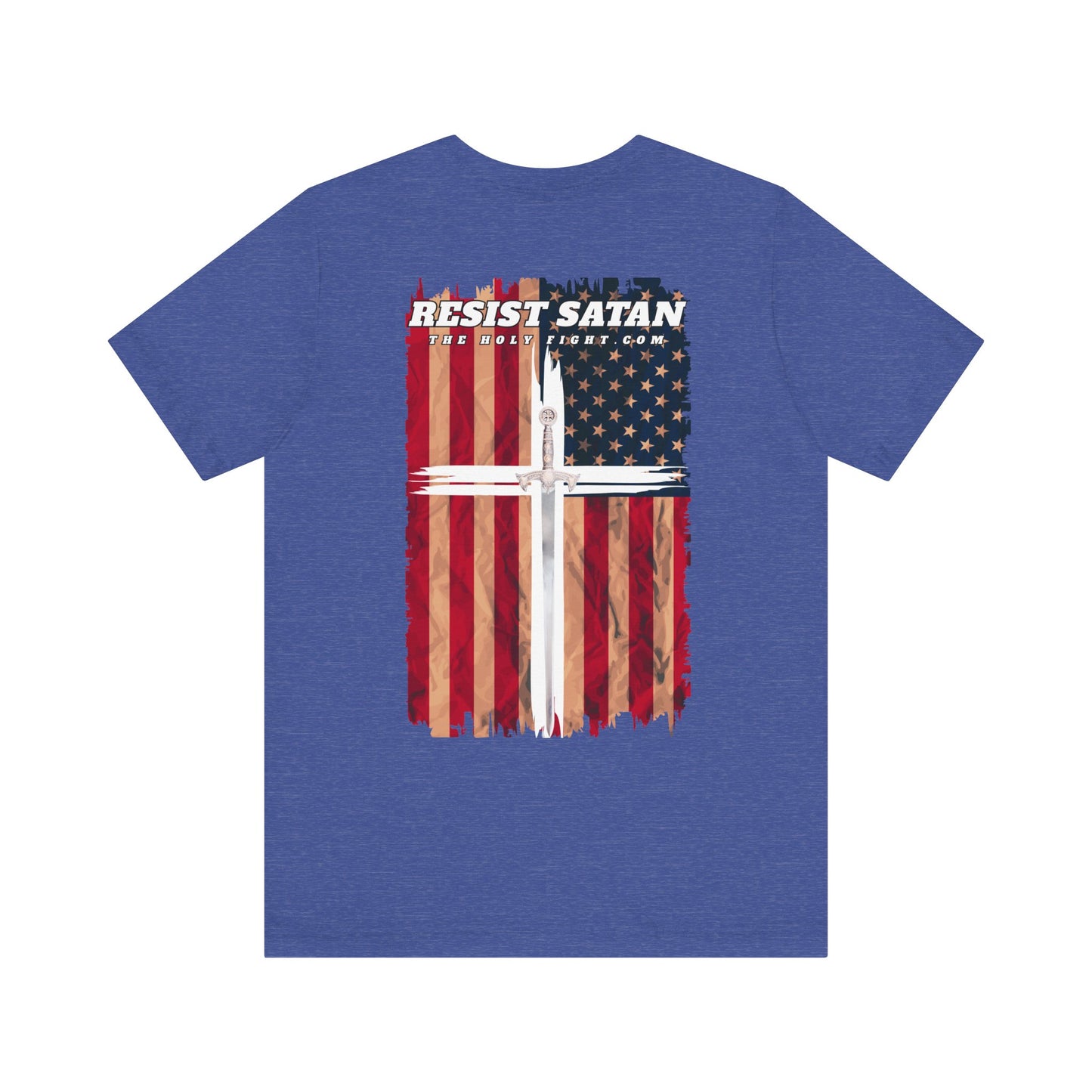 "One Nation Under God Christian T-Shirt – Patriotic Faith and Strength in Unity Apparel by The Holy Fight