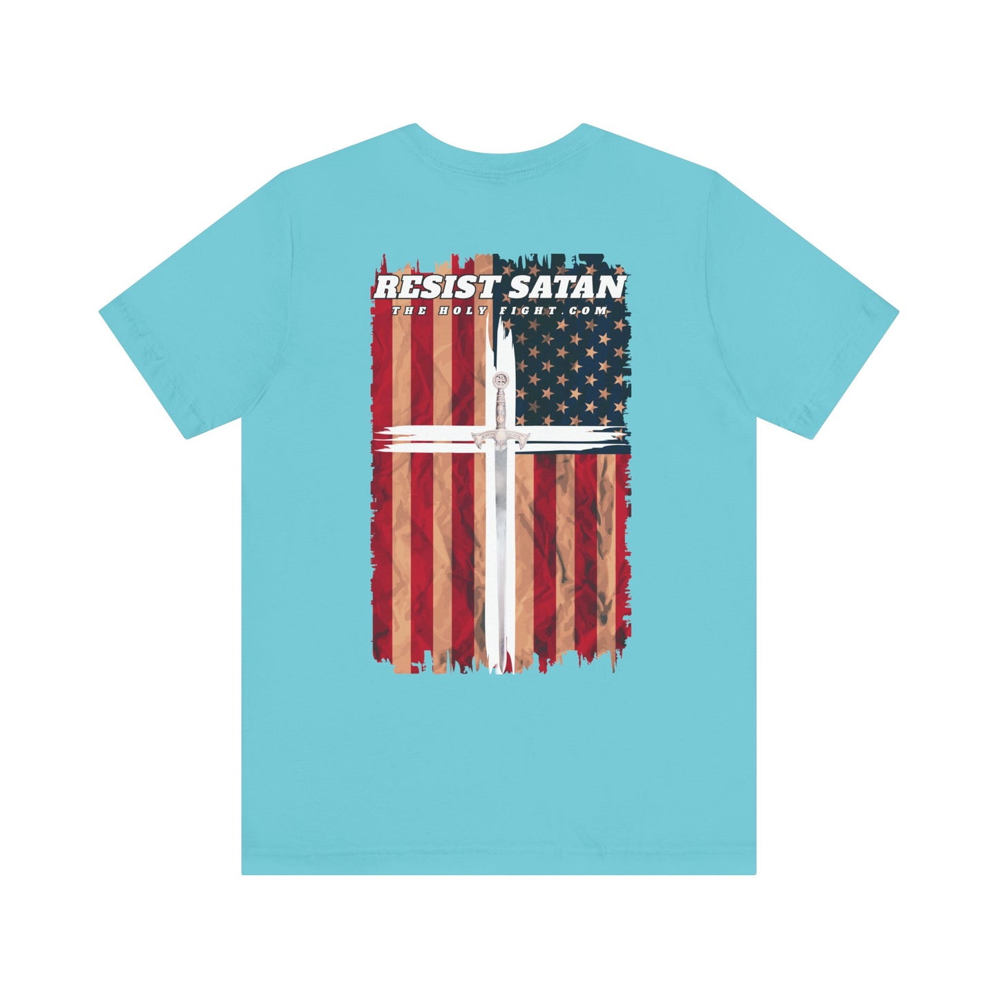 "One Nation Under God Christian T-Shirt – Patriotic Faith and Strength in Unity Apparel by The Holy Fight