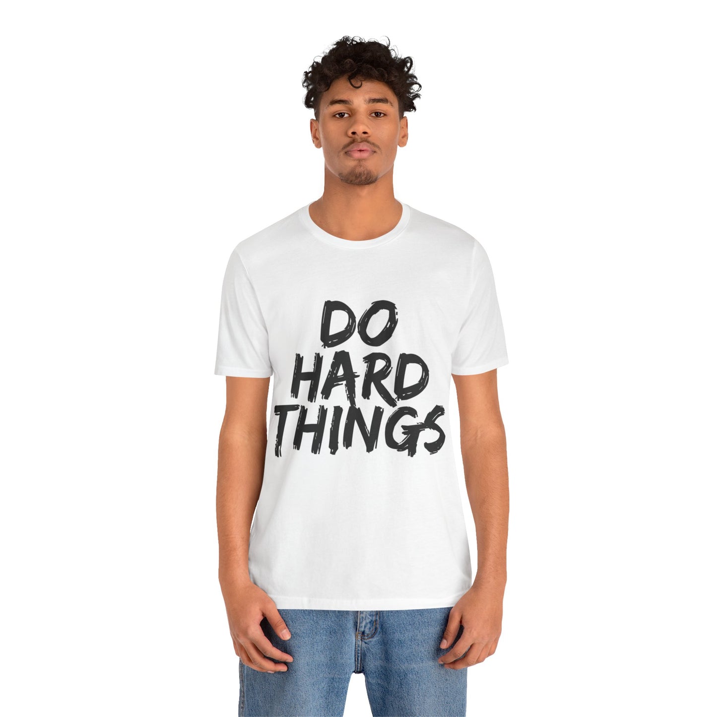 "Do Hard Things T-Shirt | Bold Faith Apparel by The Holy Fight"