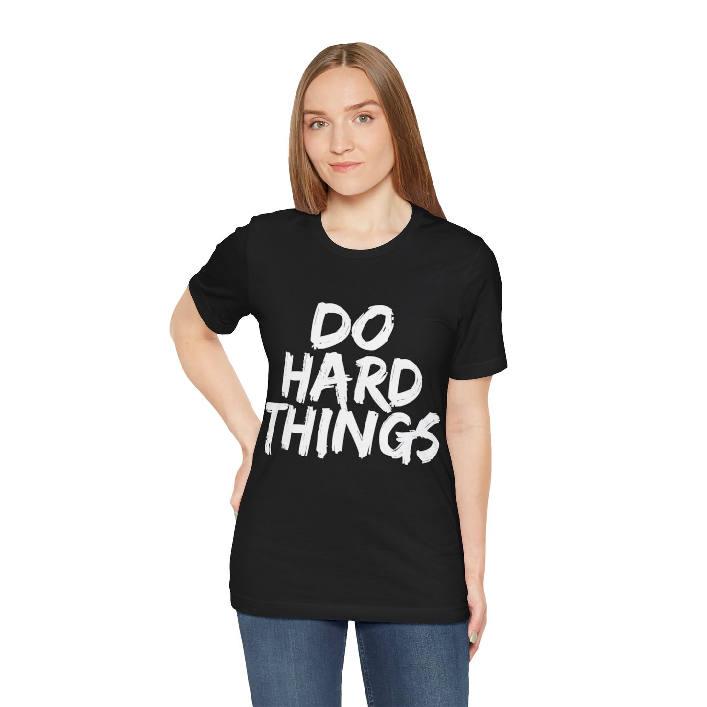 "Do Hard Things T-Shirt | Bold Faith Apparel by The Holy Fight"