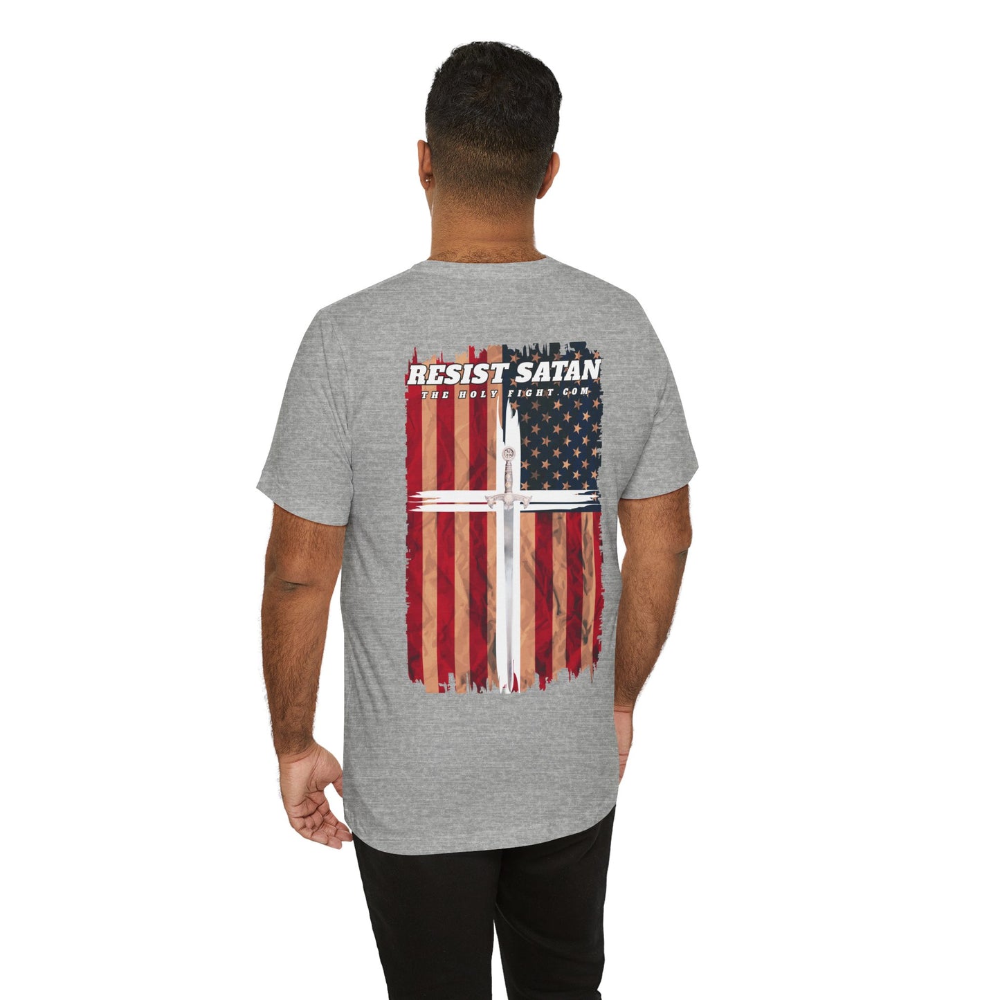 Christian Tee - Evil Must Not Be Coddled - Christian Warrior Apparel by The Holy Fight