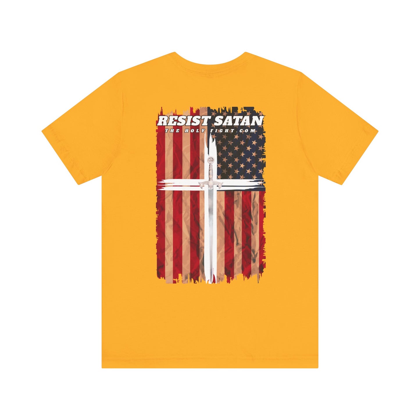 "One Nation Under God Christian T-Shirt – Patriotic Faith and Strength in Unity Apparel by The Holy Fight