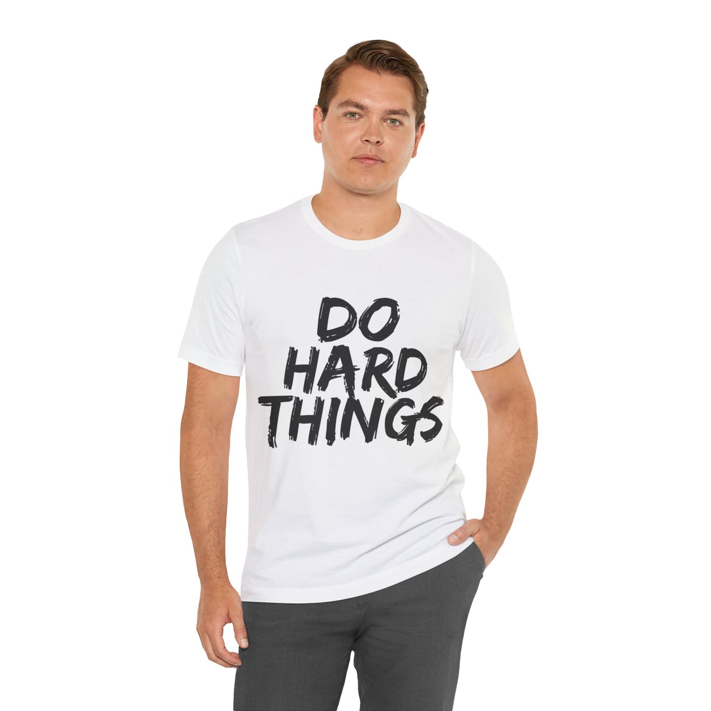 "Do Hard Things T-Shirt | Bold Faith Apparel by The Holy Fight"