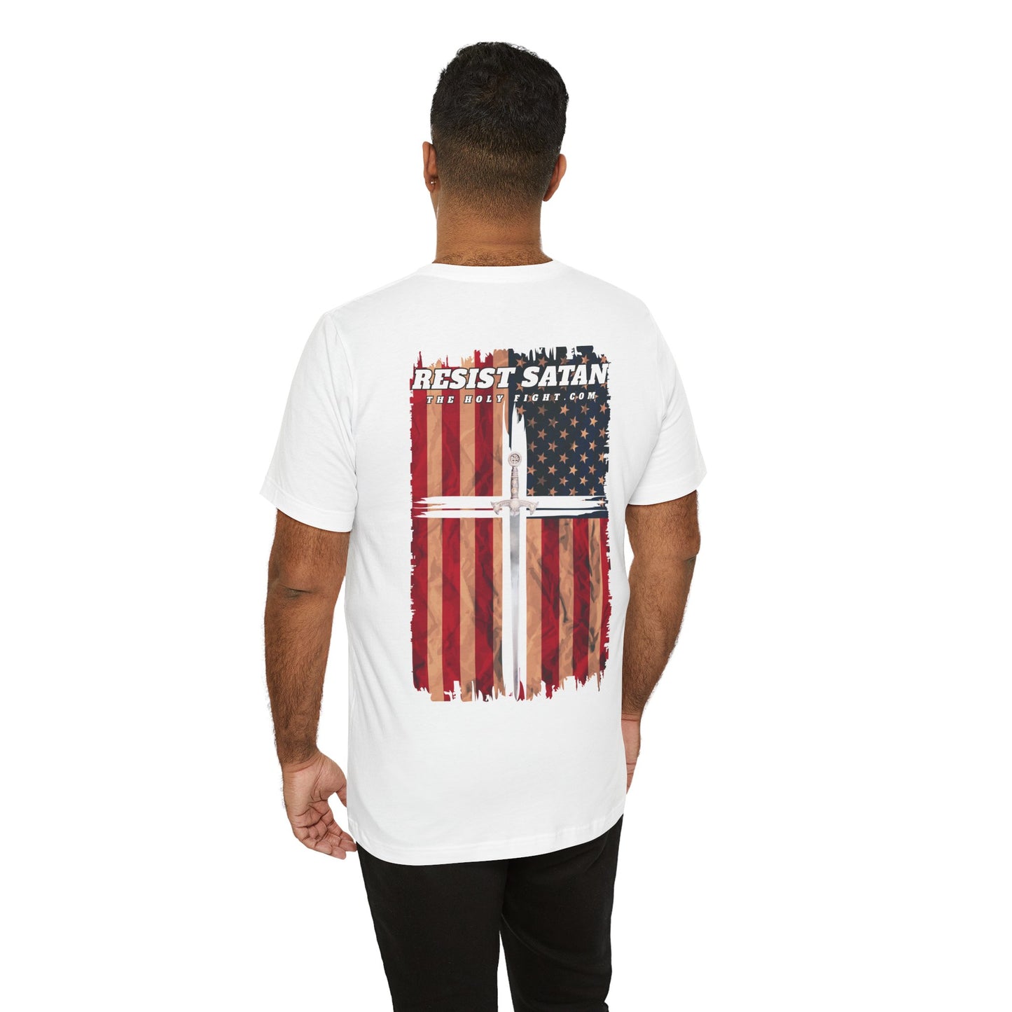 Christian Tee - Evil Must Not Be Coddled - Christian Warrior Apparel by The Holy Fight