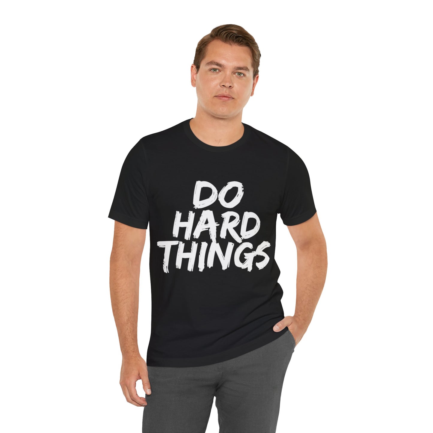 "Do Hard Things T-Shirt | Bold Faith Apparel by The Holy Fight"