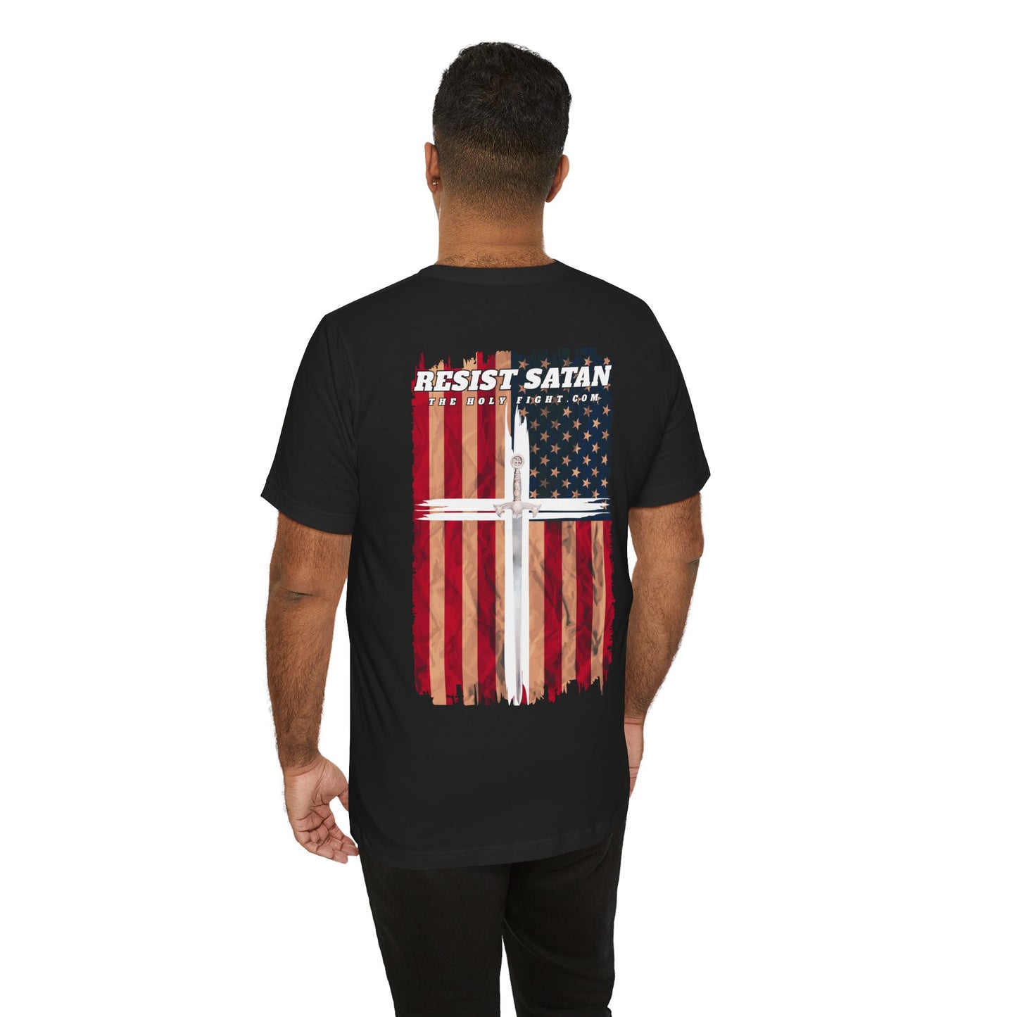 Christian Tee - Evil Must Not Be Coddled - Christian Warrior Apparel by The Holy Fight