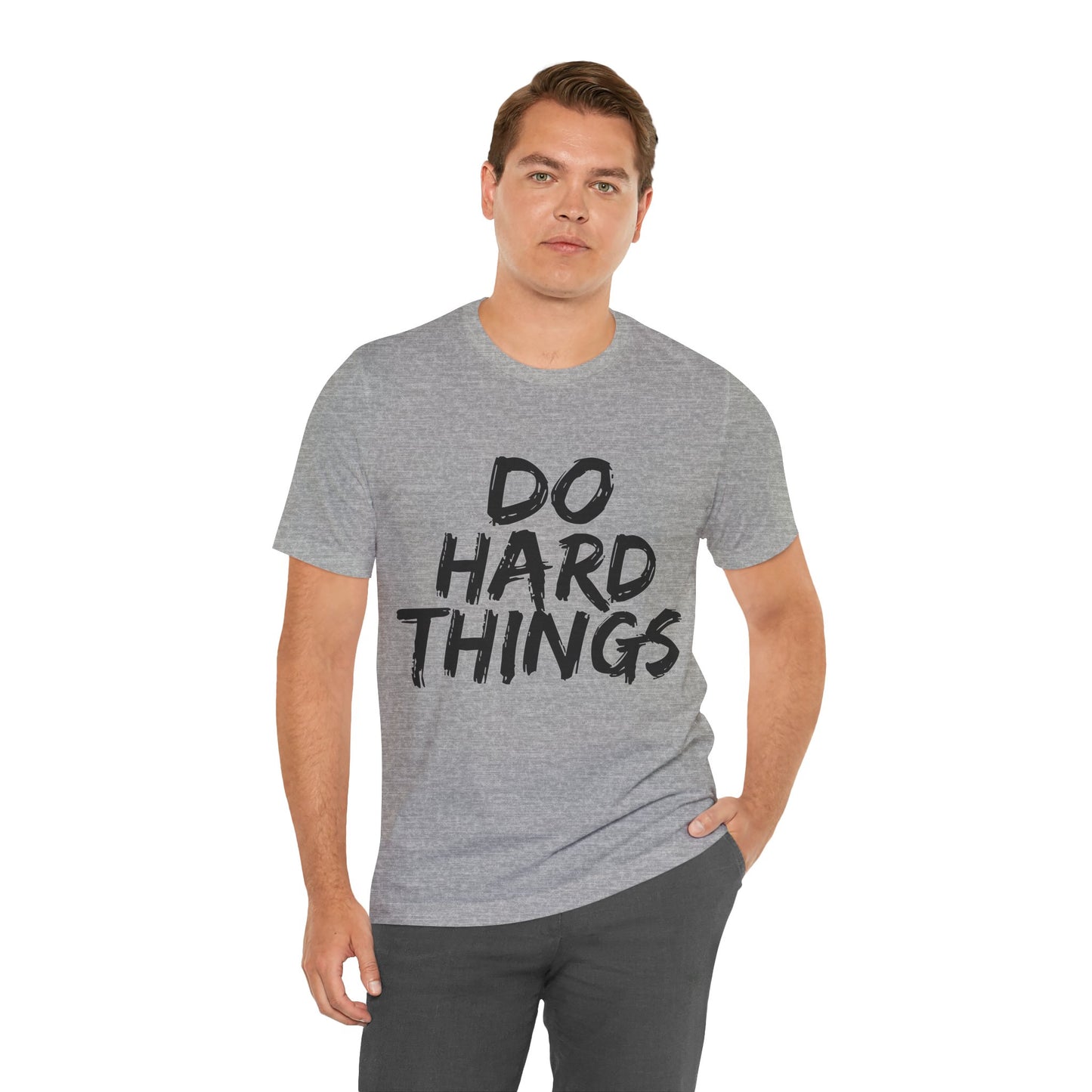 "Do Hard Things T-Shirt | Bold Faith Apparel by The Holy Fight"