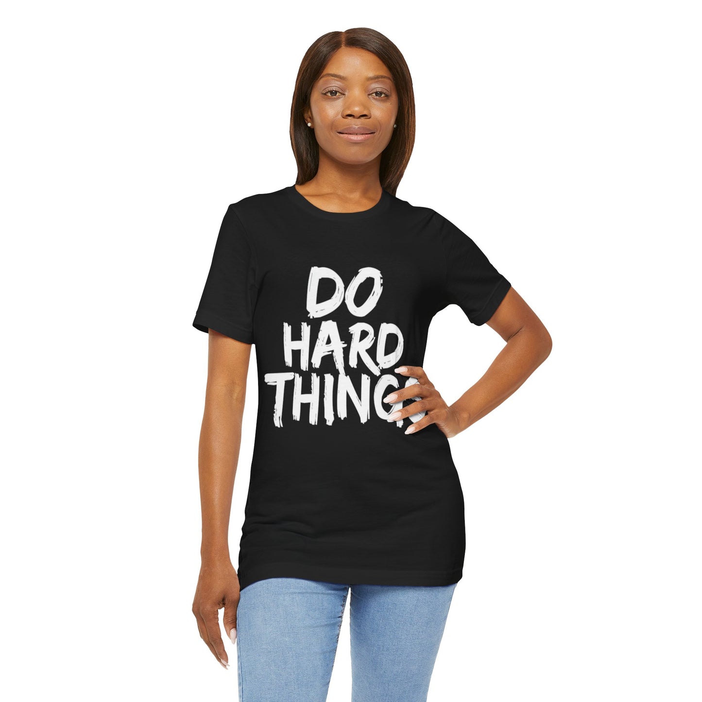 "Do Hard Things T-Shirt | Bold Faith Apparel by The Holy Fight"