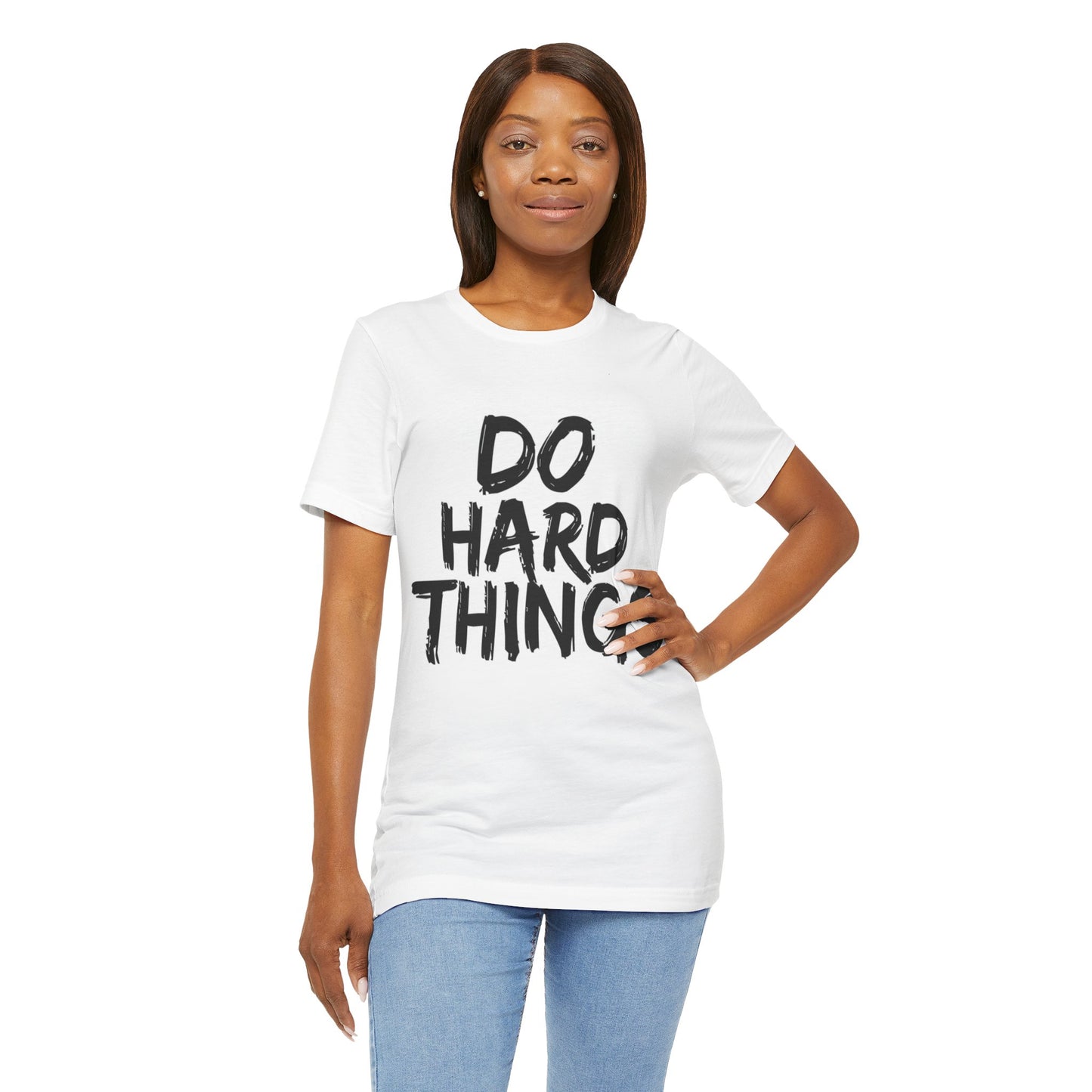 "Do Hard Things T-Shirt | Bold Faith Apparel by The Holy Fight"