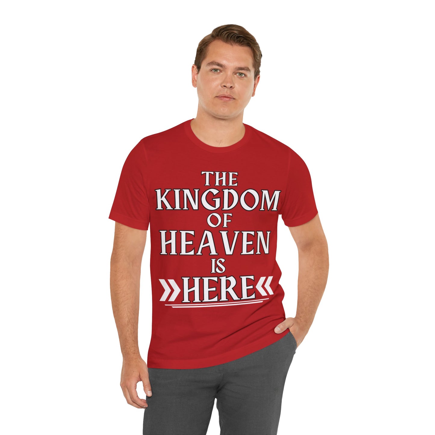 The Holy Fight “The Kingdom of Heaven is Here” Bold Christian T-Shirt