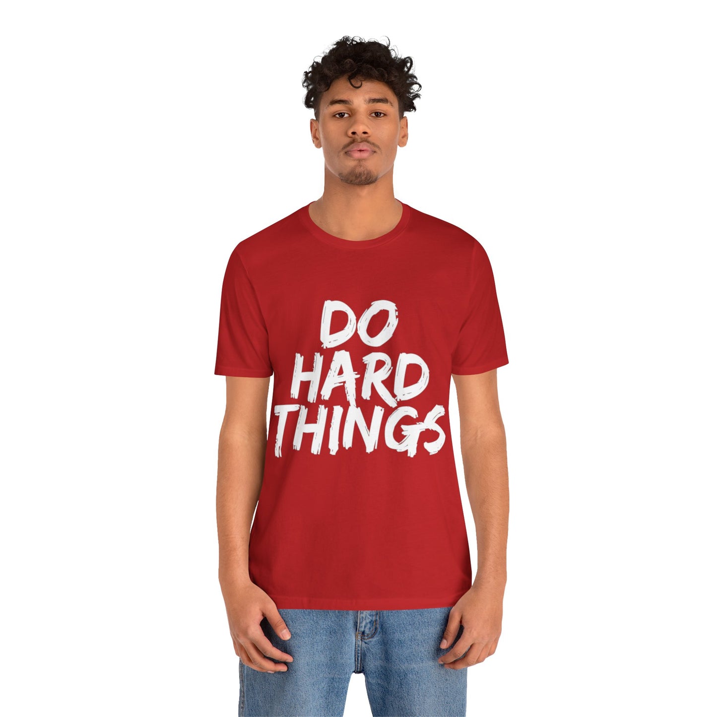 "Do Hard Things T-Shirt | Bold Faith Apparel by The Holy Fight"