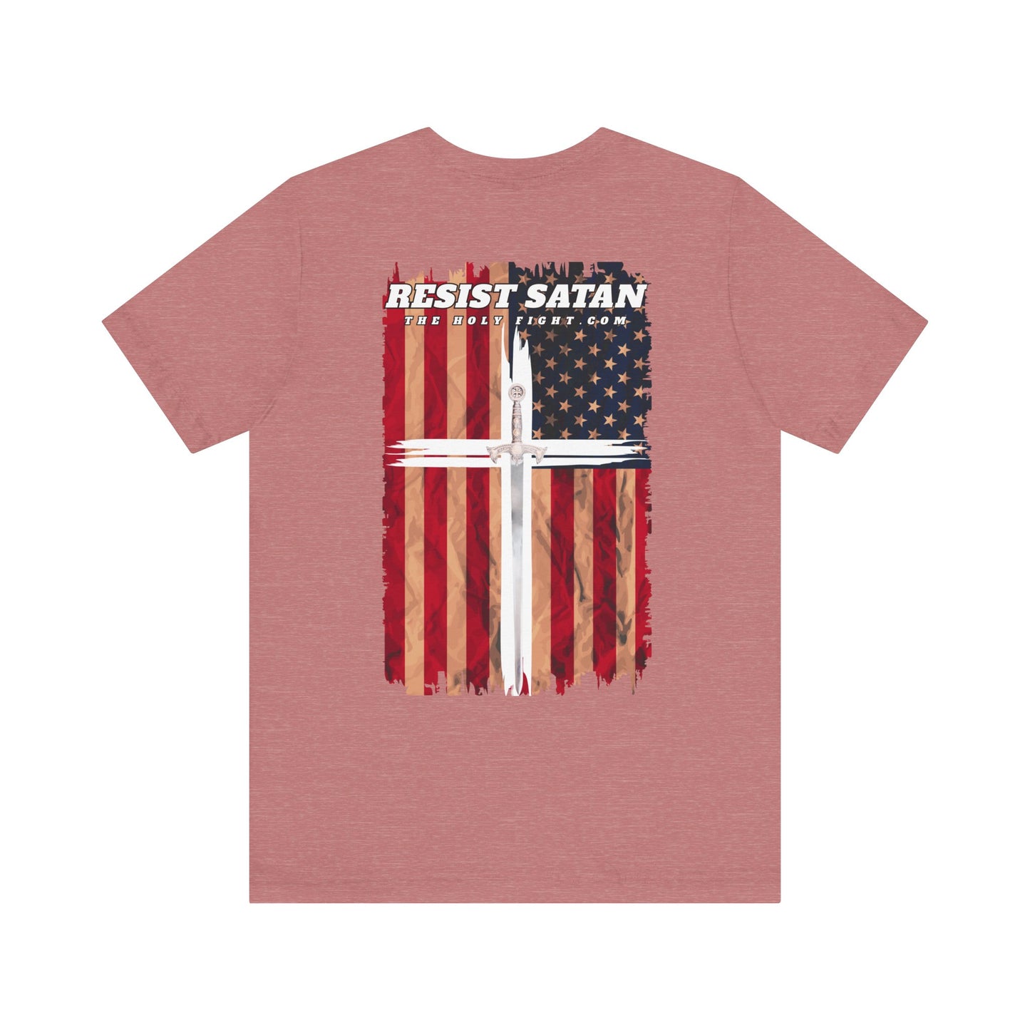 "One Nation Under God Christian T-Shirt – Patriotic Faith and Strength in Unity Apparel by The Holy Fight
