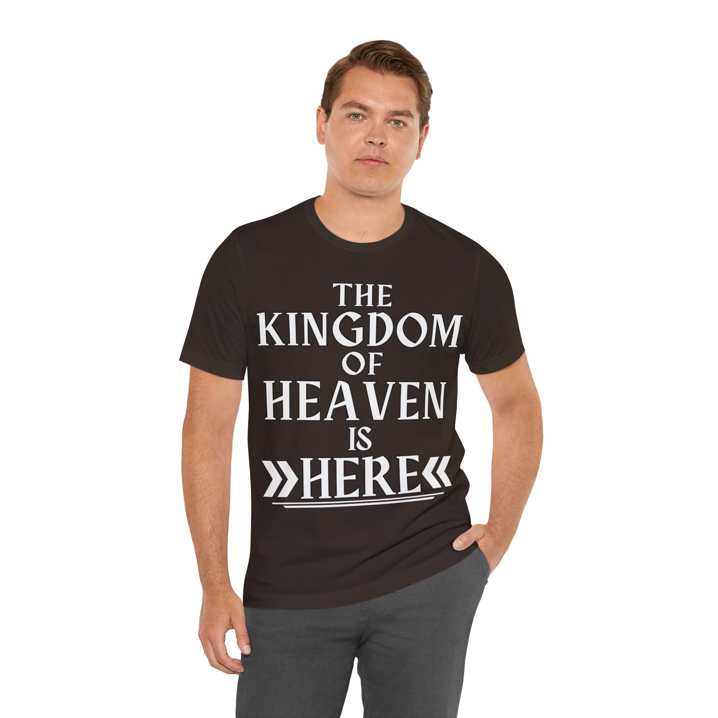 The Holy Fight “The Kingdom of Heaven is Here” Bold Christian T-Shirt