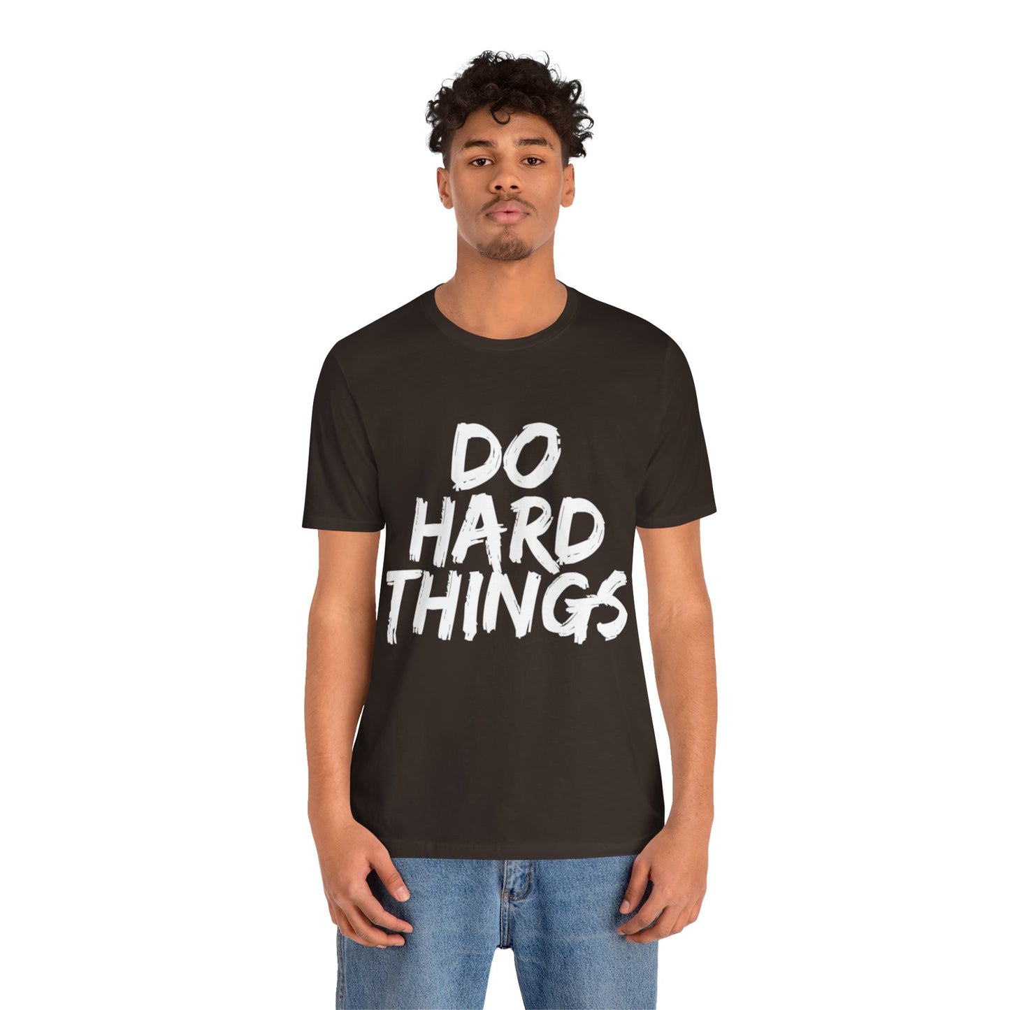 "Do Hard Things T-Shirt | Bold Faith Apparel by The Holy Fight"