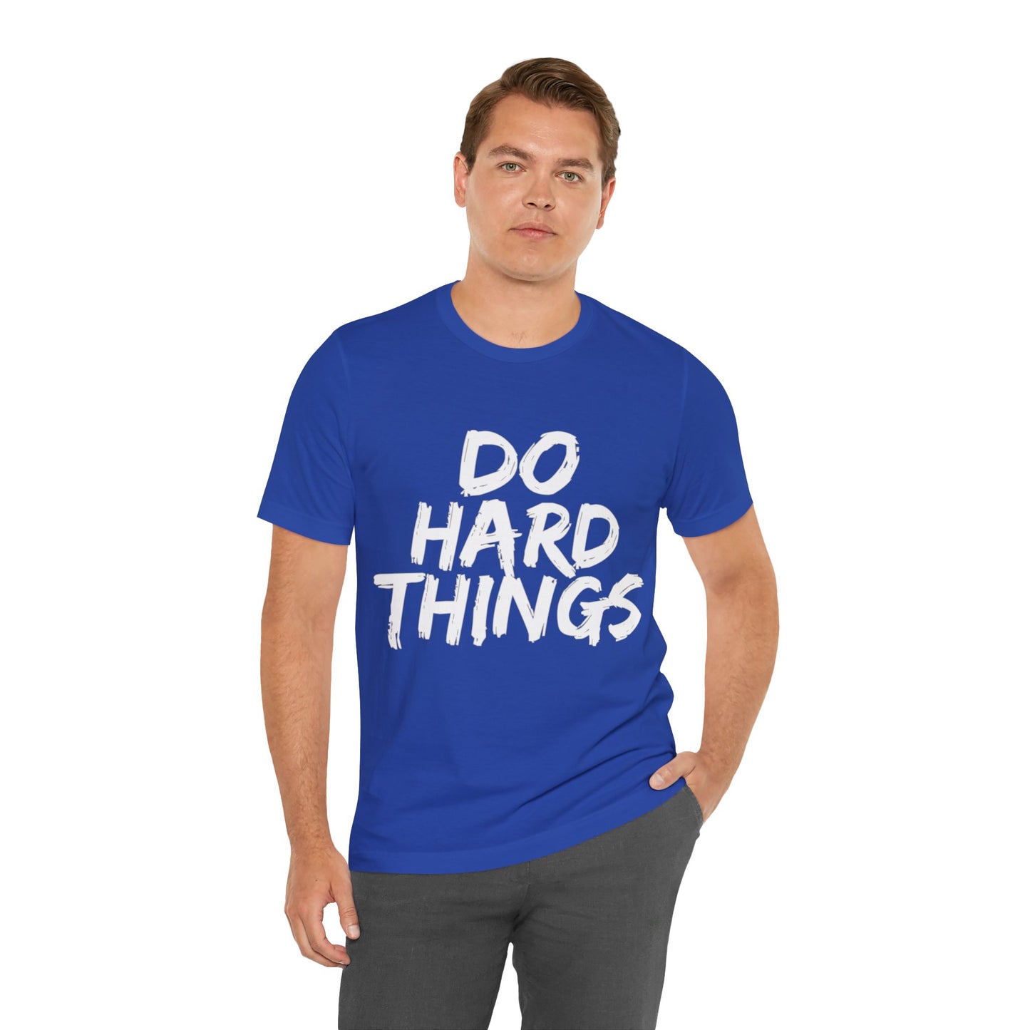 "Do Hard Things T-Shirt | Bold Faith Apparel by The Holy Fight"