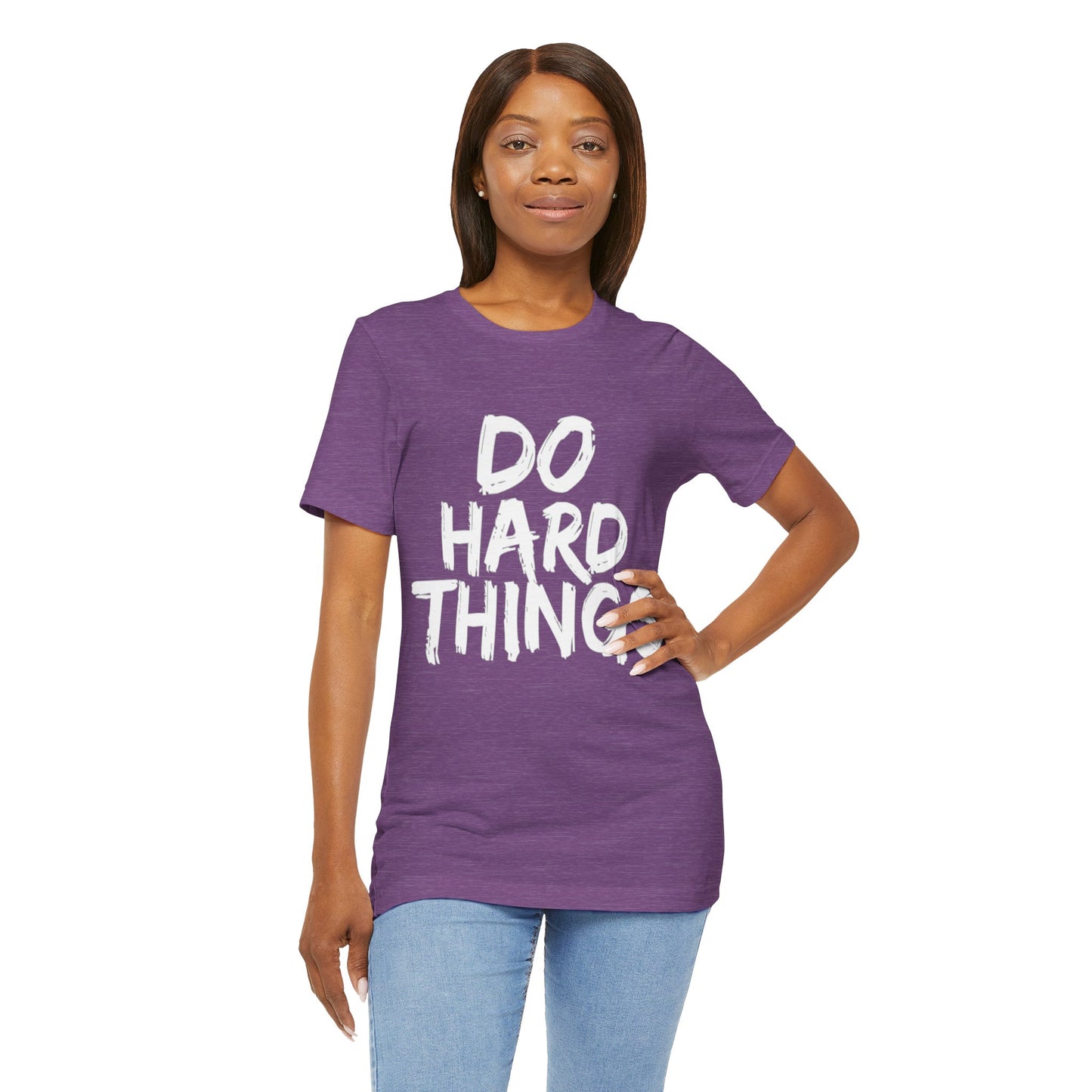 "Do Hard Things T-Shirt | Bold Faith Apparel by The Holy Fight"