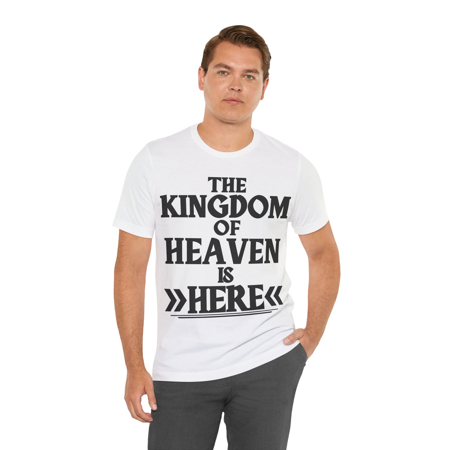 The Holy Fight “The Kingdom of Heaven is Here” Bold Christian T-Shirt