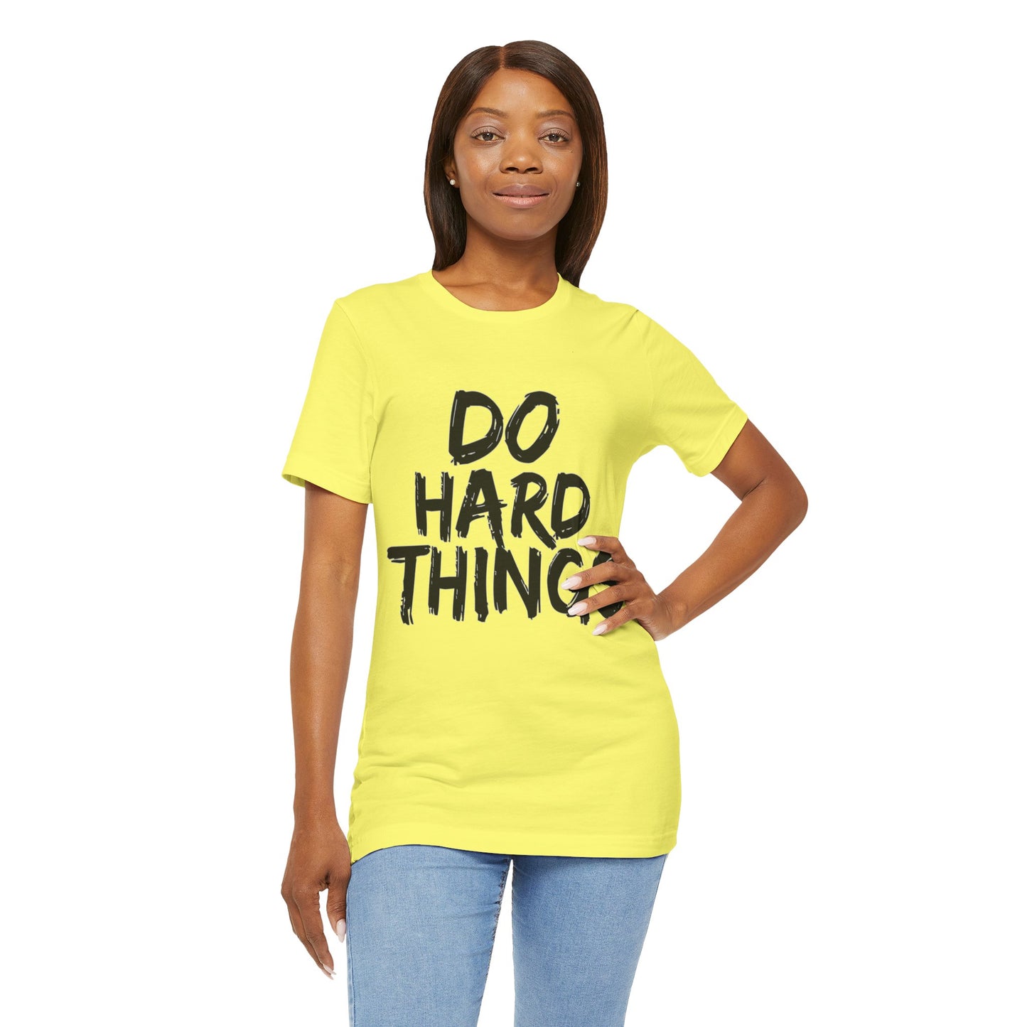 "Do Hard Things T-Shirt | Bold Faith Apparel by The Holy Fight"
