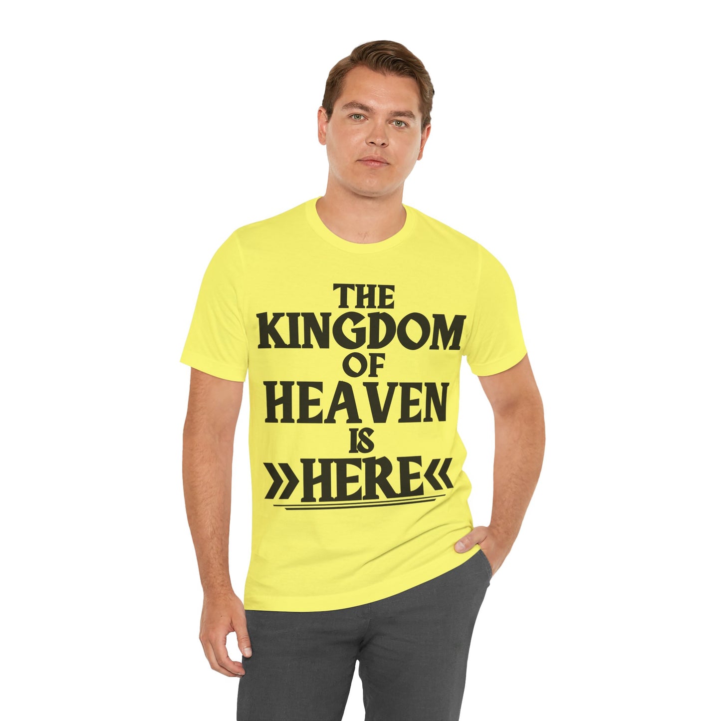 The Holy Fight “The Kingdom of Heaven is Here” Bold Christian T-Shirt