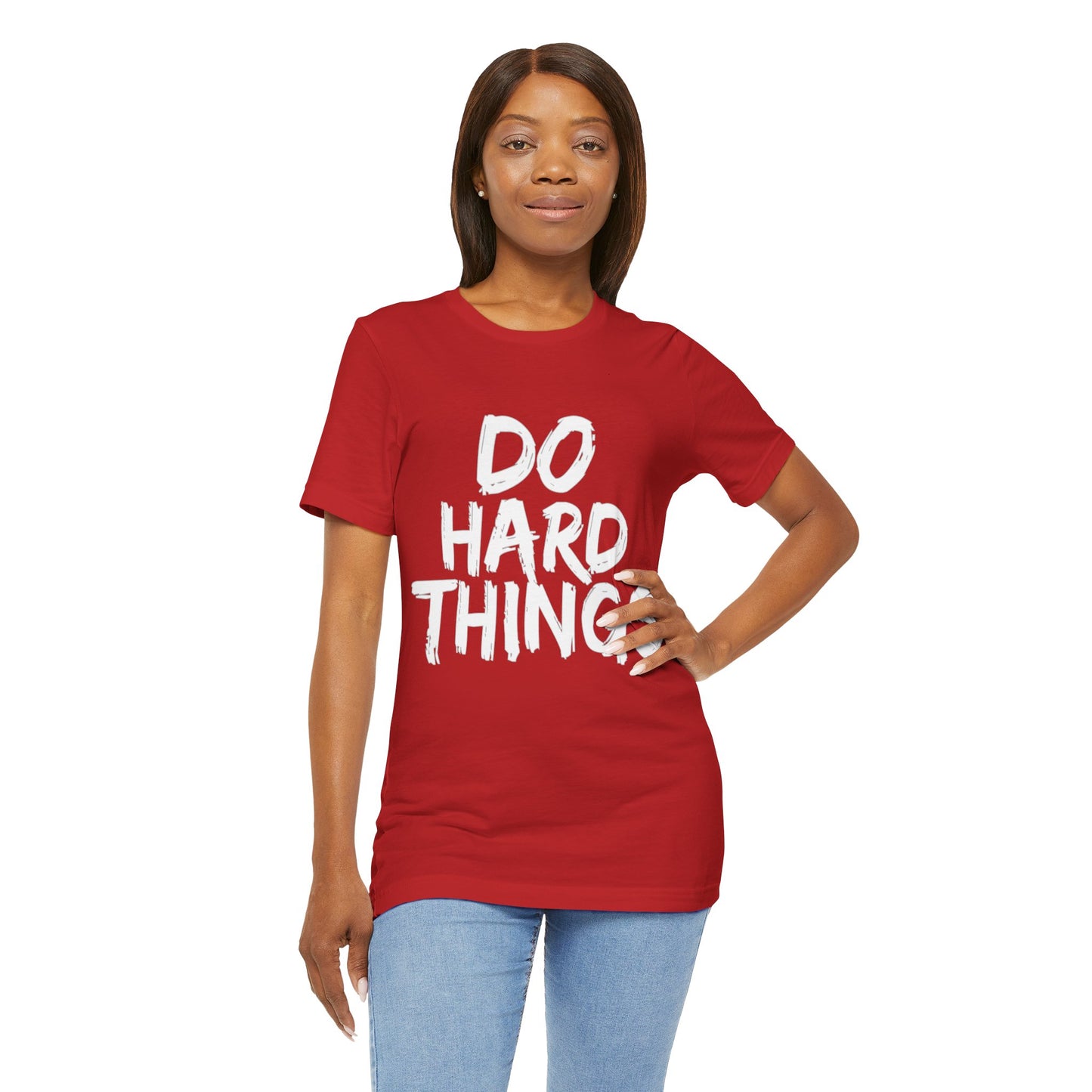 "Do Hard Things T-Shirt | Bold Faith Apparel by The Holy Fight"