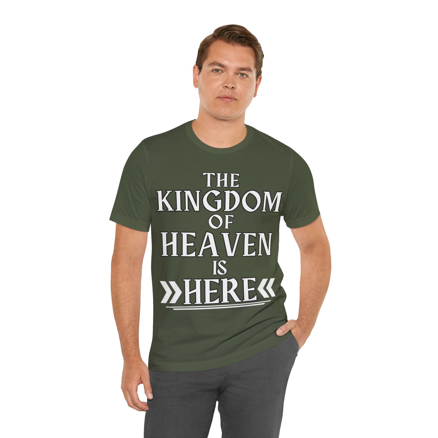 The Holy Fight “The Kingdom of Heaven is Here” Bold Christian T-Shirt