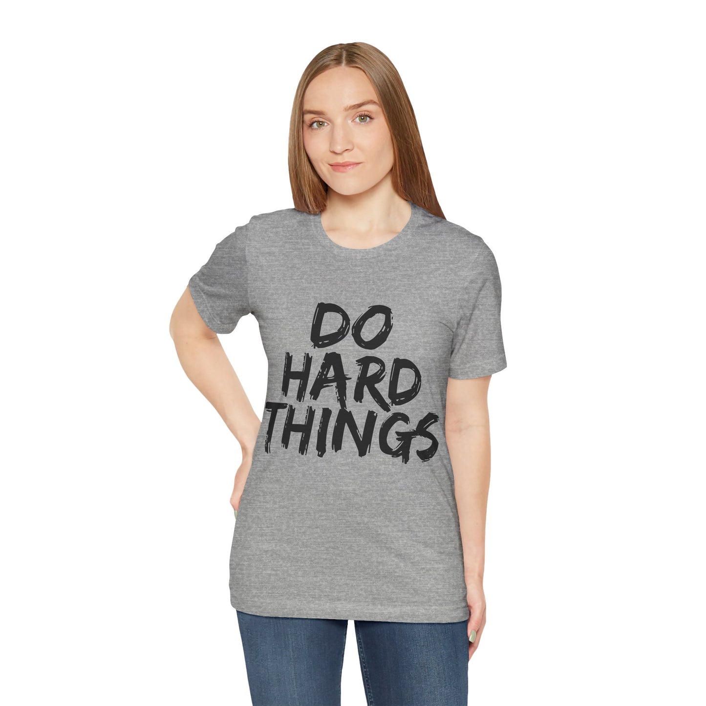 "Do Hard Things T-Shirt | Bold Faith Apparel by The Holy Fight"
