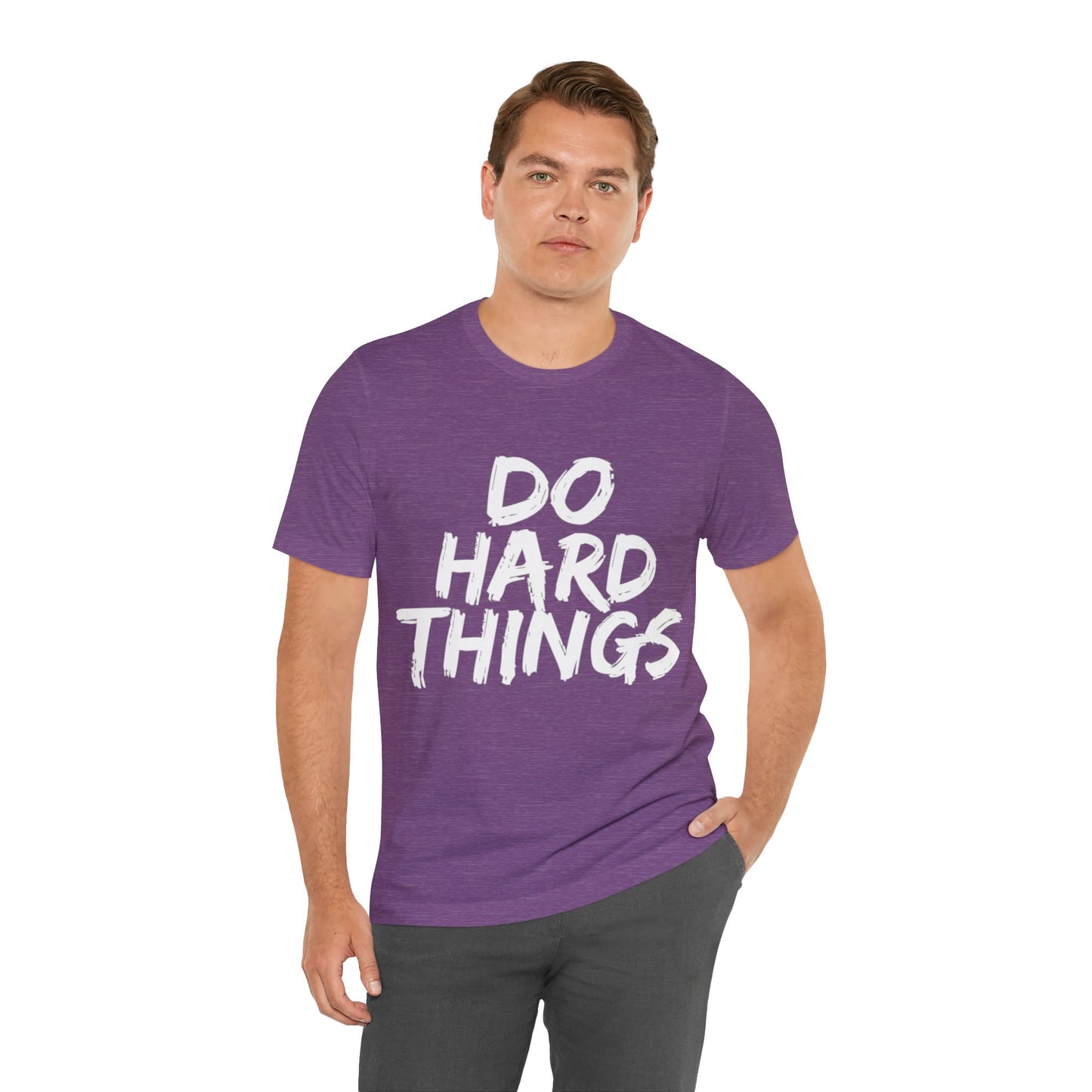 "Do Hard Things T-Shirt | Bold Faith Apparel by The Holy Fight"