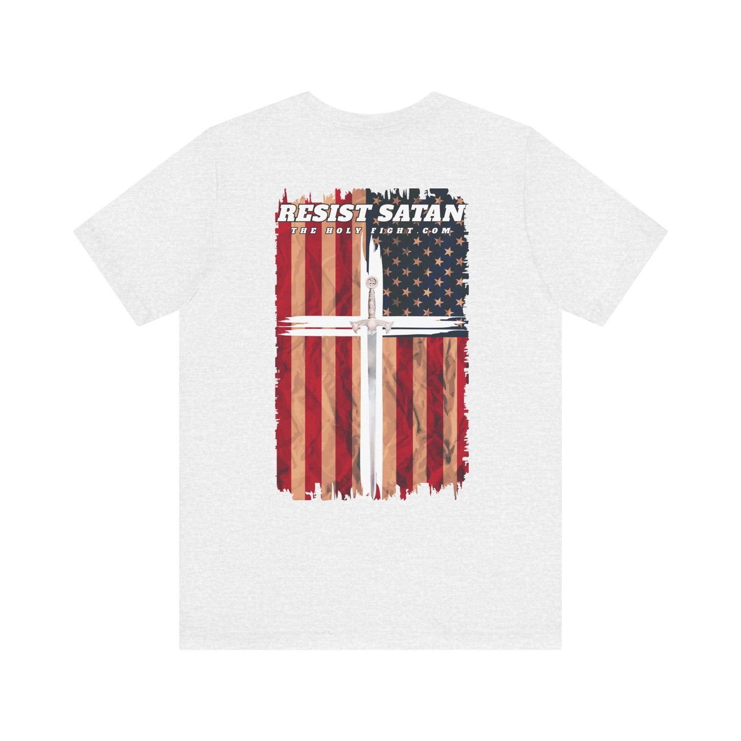 "One Nation Under God Christian T-Shirt – Patriotic Faith and Strength in Unity Apparel by The Holy Fight