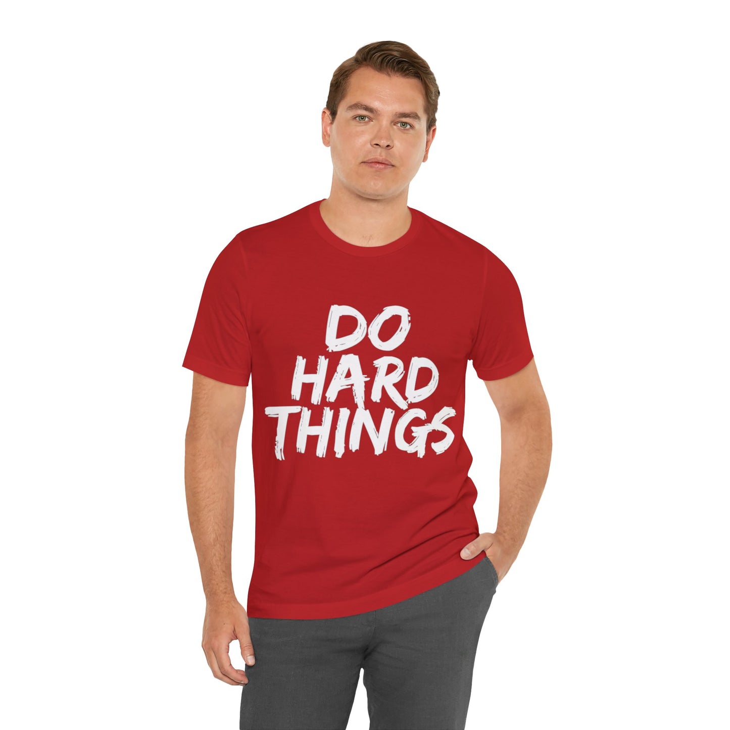 "Do Hard Things T-Shirt | Bold Faith Apparel by The Holy Fight"