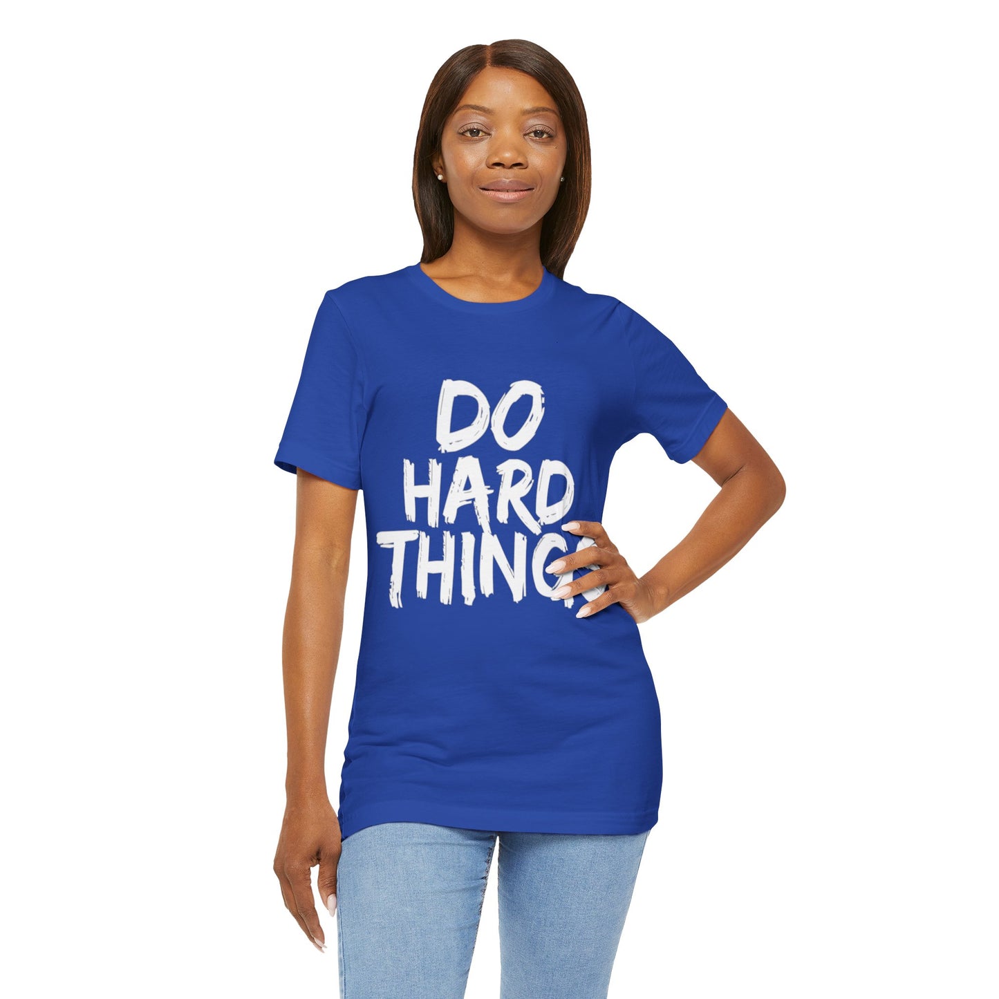 "Do Hard Things T-Shirt | Bold Faith Apparel by The Holy Fight"