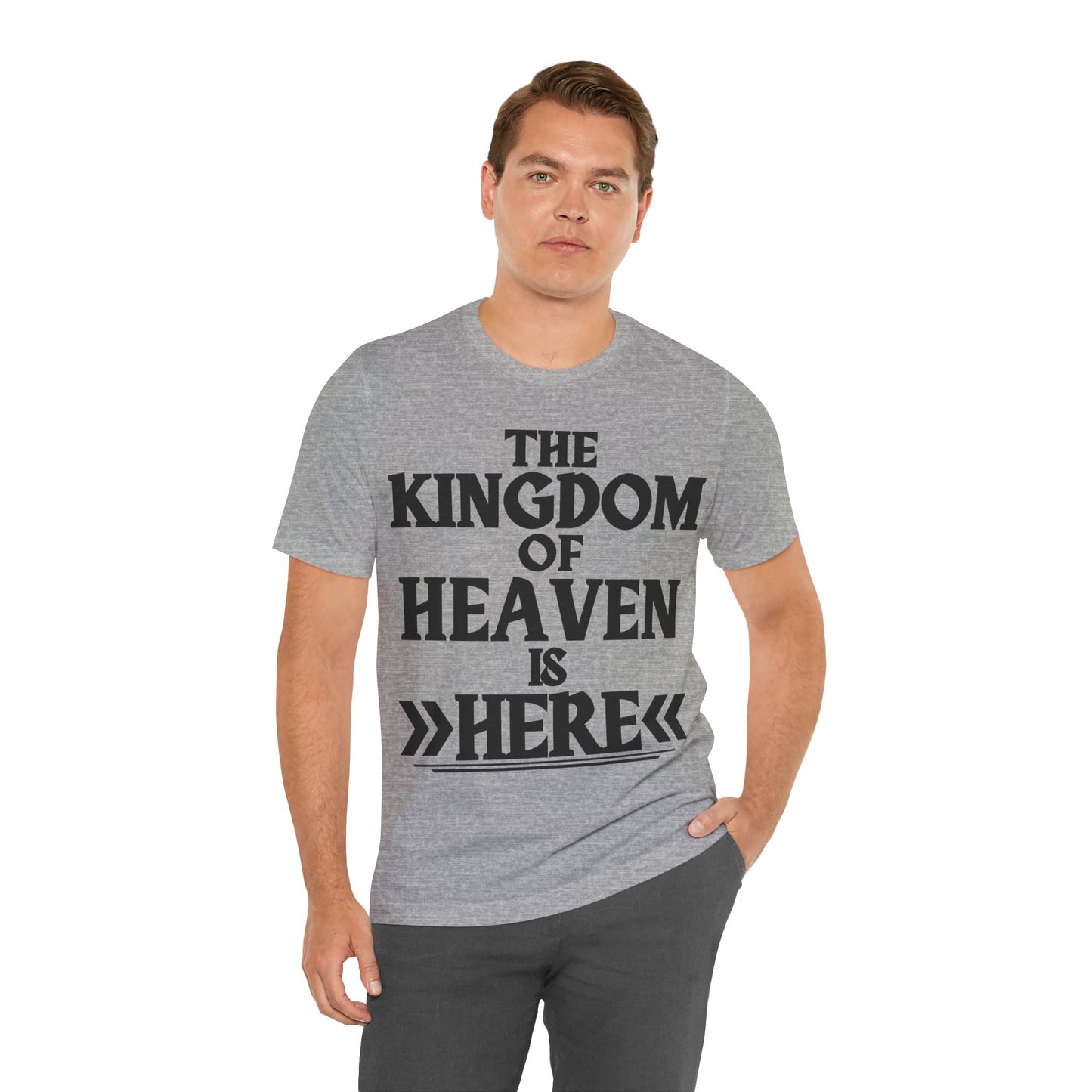 The Holy Fight “The Kingdom of Heaven is Here” Bold Christian T-Shirt