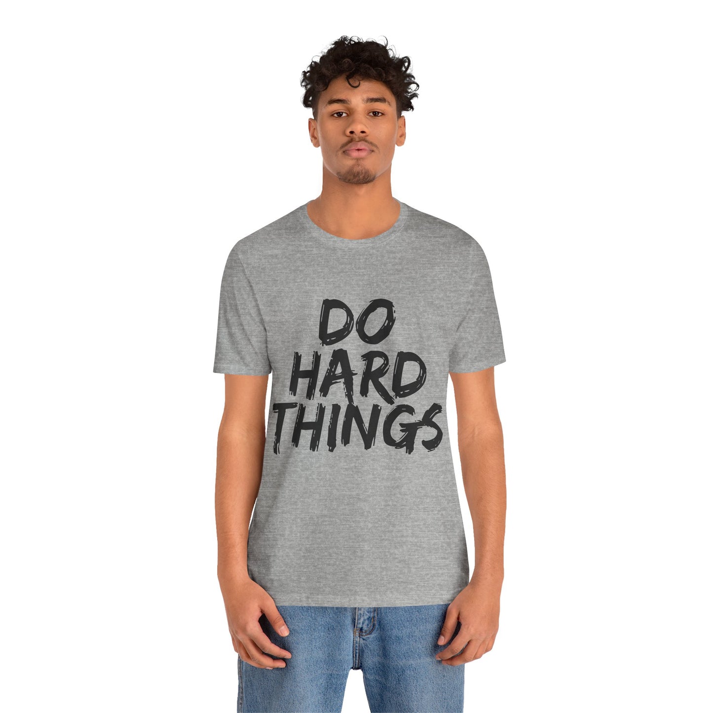 "Do Hard Things T-Shirt | Bold Faith Apparel by The Holy Fight"