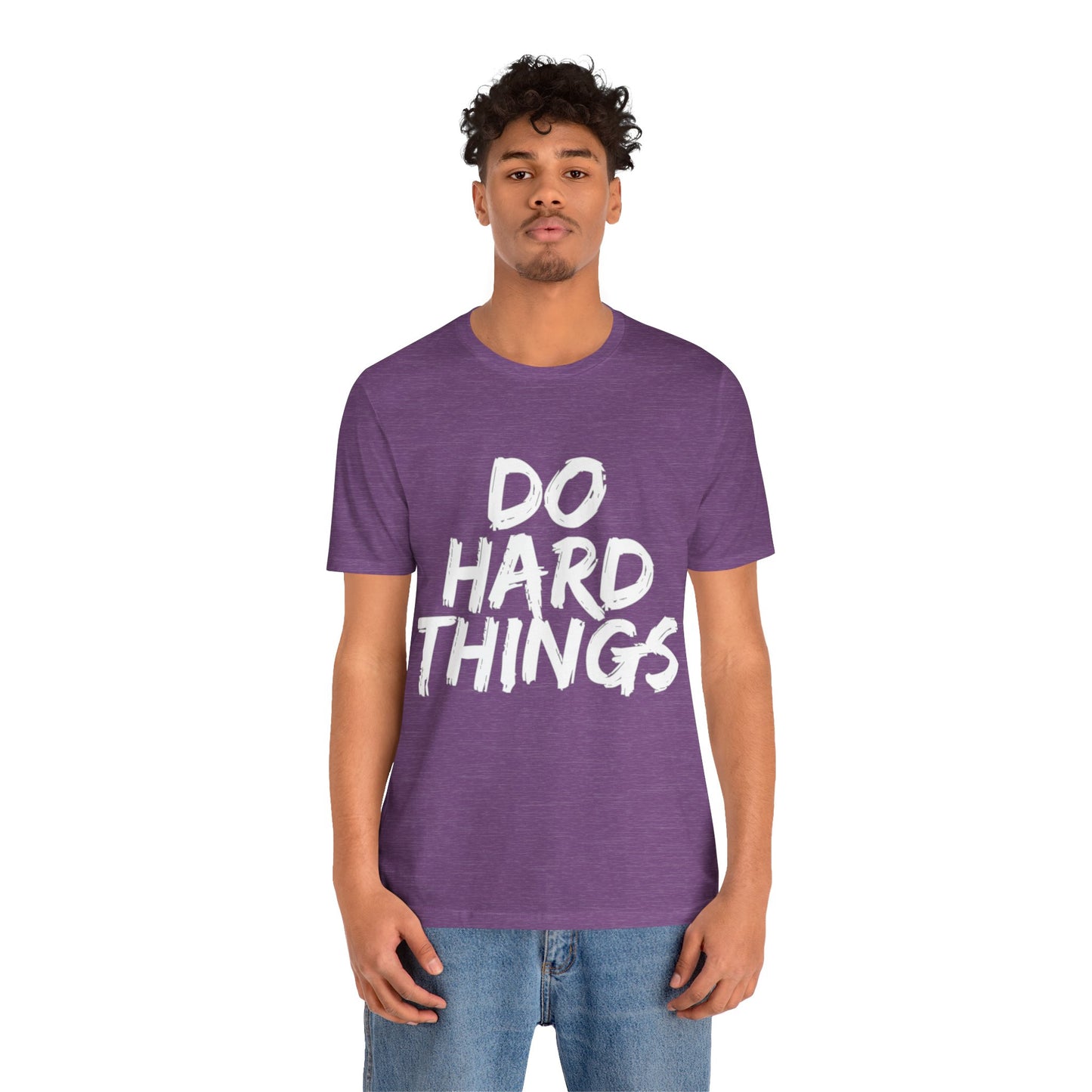 "Do Hard Things T-Shirt | Bold Faith Apparel by The Holy Fight"