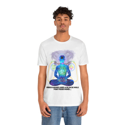 "Video Games & The Mind T-Shirt | Spiritual Awareness Apparel by The Holy Fight"