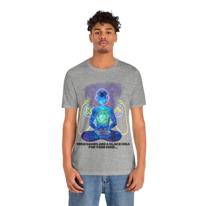 "Video Games & The Mind T-Shirt | Spiritual Awareness Apparel by The Holy Fight"