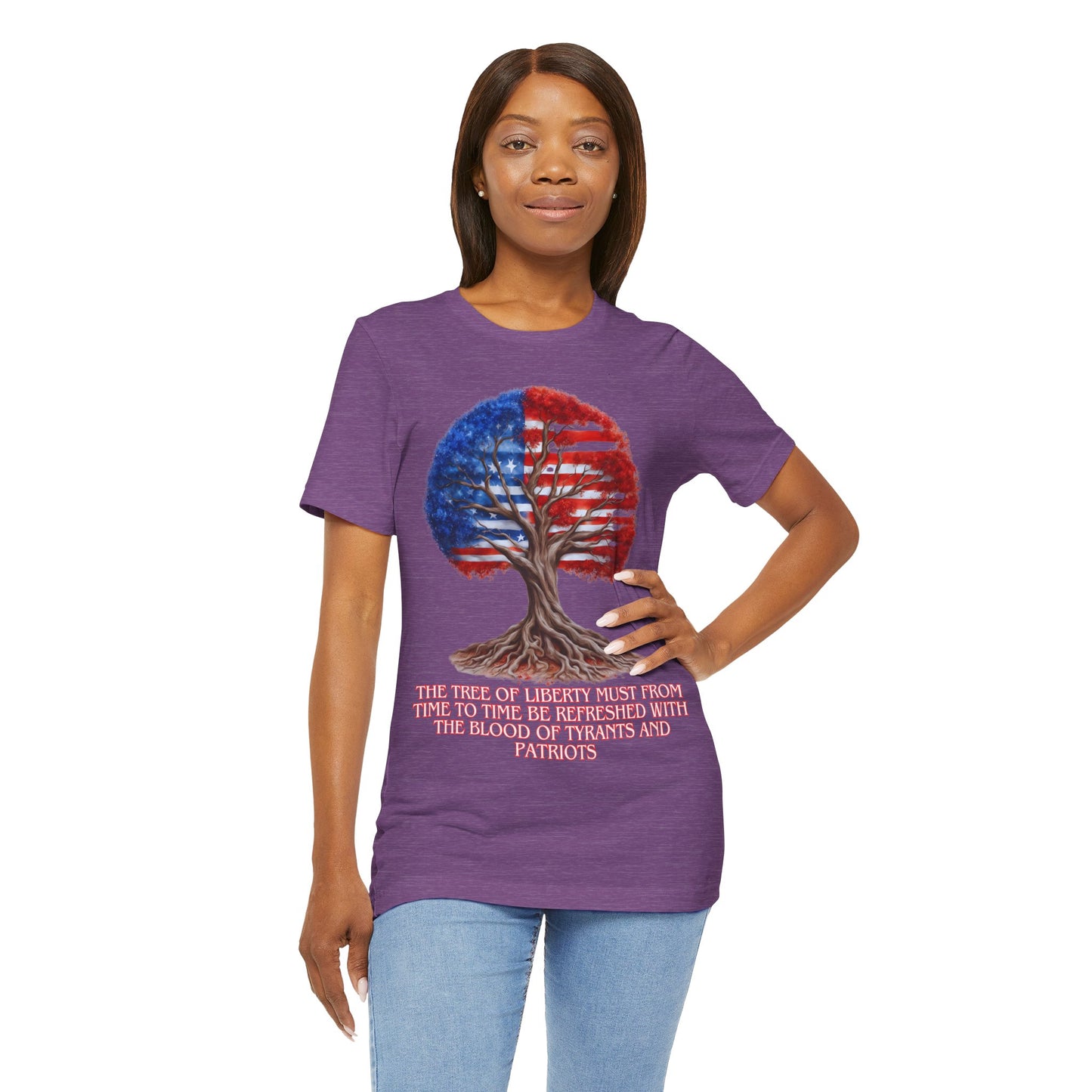 "Tree of Liberty T-Shirt | Patriotic Faith Apparel by The Holy Fight"