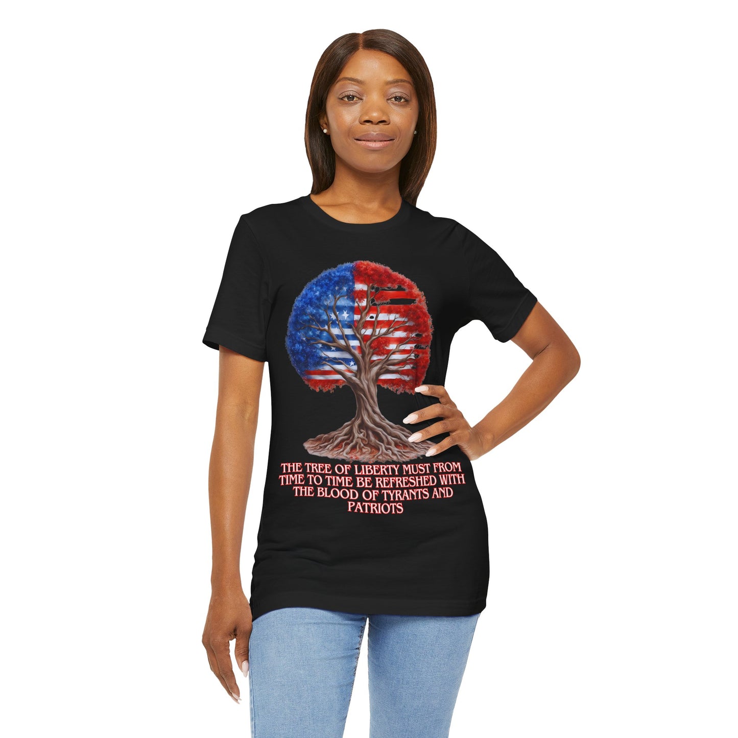 "Tree of Liberty T-Shirt | Patriotic Faith Apparel by The Holy Fight"