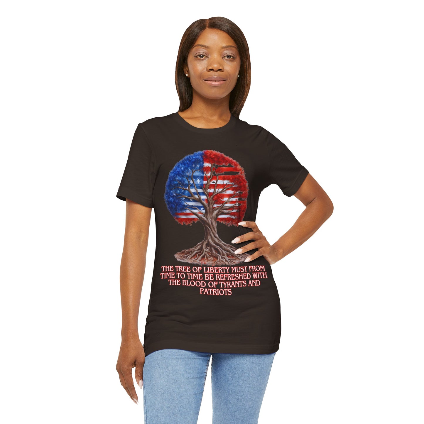 "Tree of Liberty T-Shirt | Patriotic Faith Apparel by The Holy Fight"