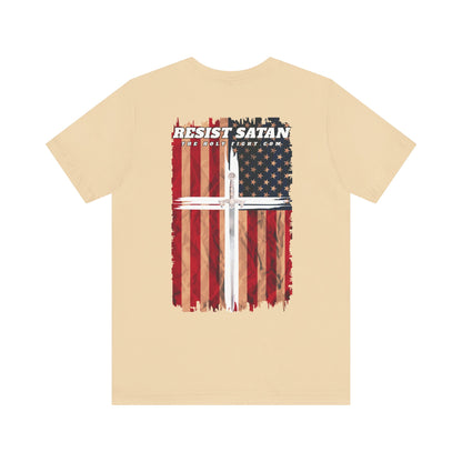 "One Nation Under God Christian T-Shirt – Patriotic Faith and Strength in Unity Apparel by The Holy Fight