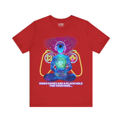 "Video Games & The Mind T-Shirt | Spiritual Awareness Apparel by The Holy Fight"