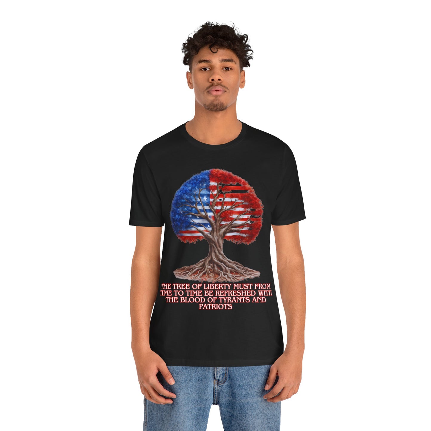 "Tree of Liberty T-Shirt | Patriotic Faith Apparel by The Holy Fight"